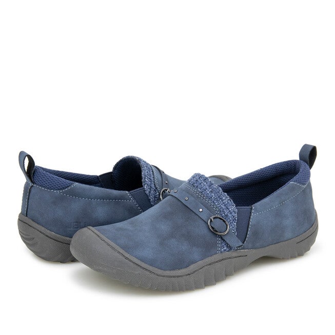 Mavis Slip-On Flat, DENIM, alternate image number 7