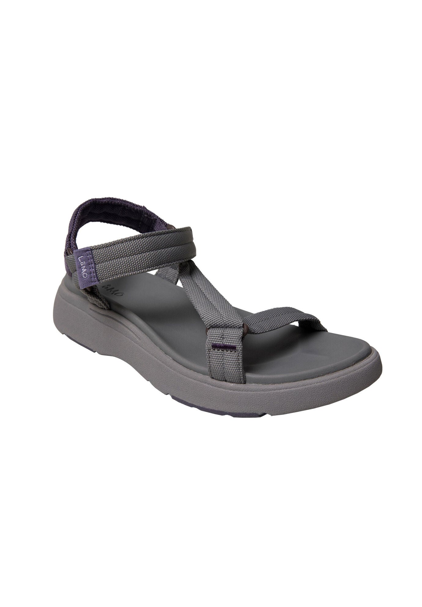 Solstice Strap Sandal, CHARCOAL, hi-res image number 0