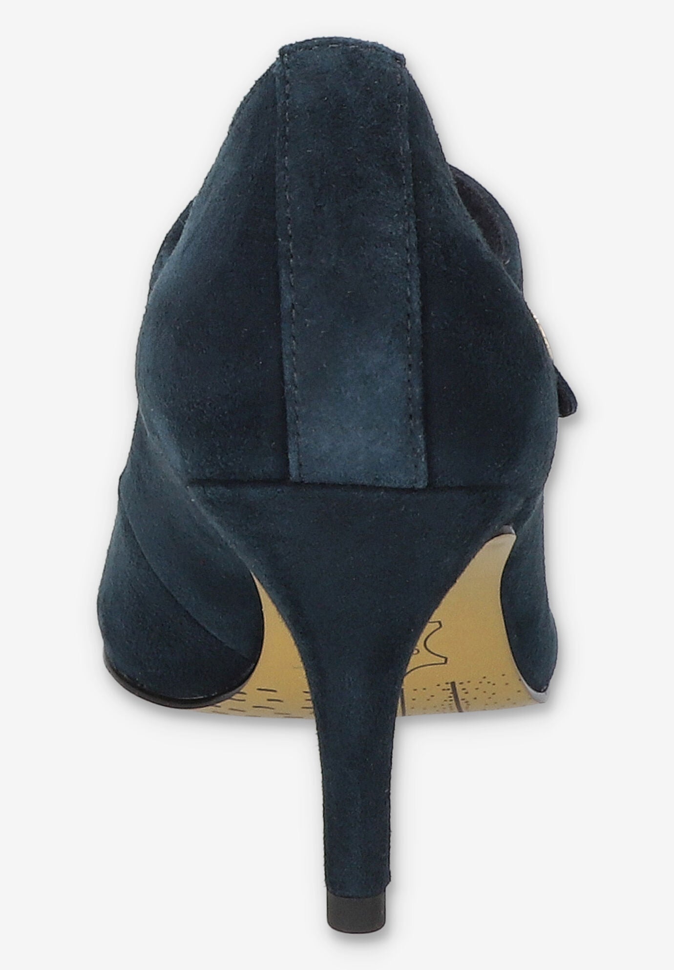 Lainey Mary Jane Pump, NAVY SUEDE LEATHER, on-hover image number 1