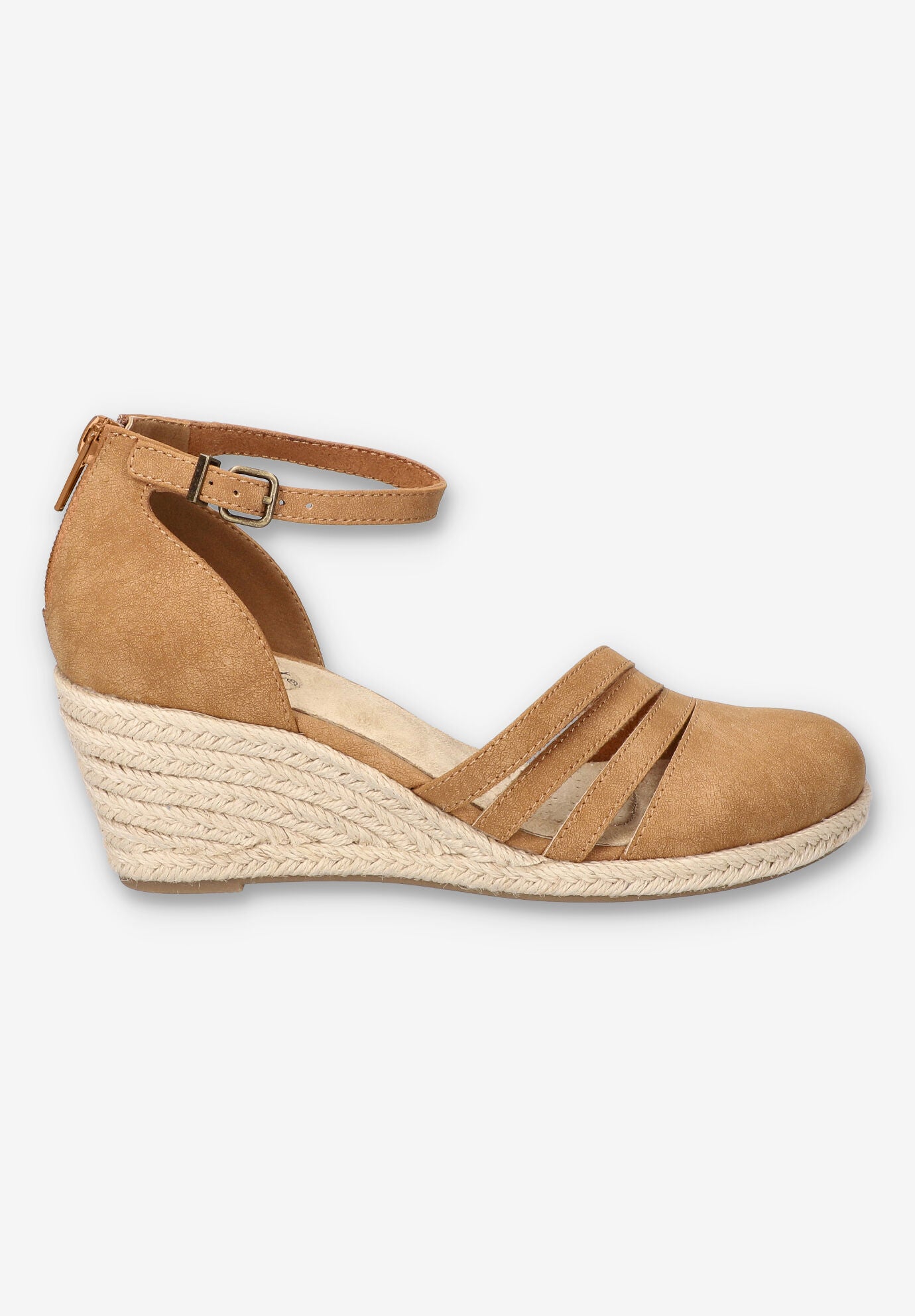 Daytona Espadrille Wedge, TAN, alternate image number 2