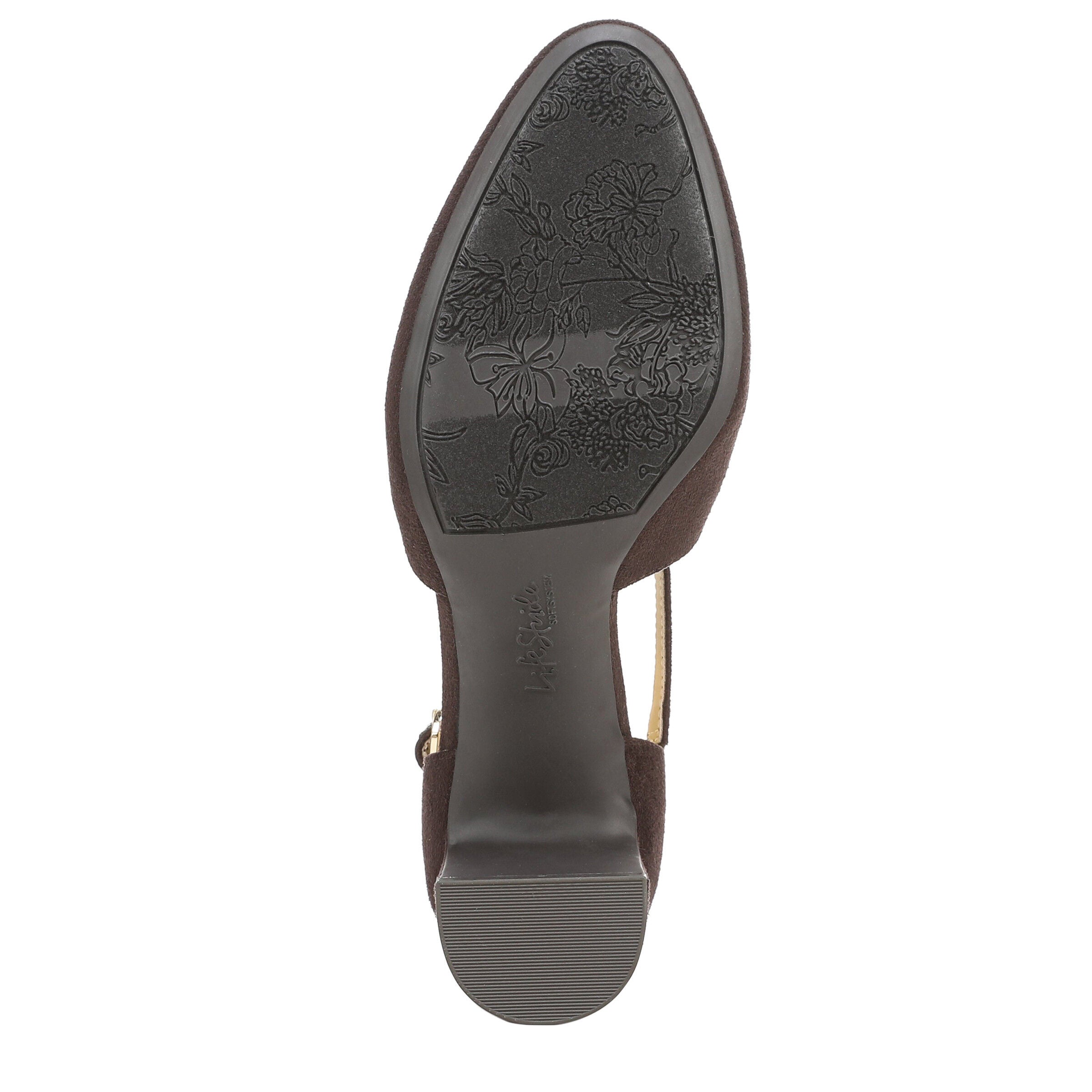 Tracy Strappy Pump, DARK CHOCOLATE, alternate image number 7
