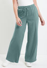 French Terry Wide-Leg Pant, , alternate image number null
