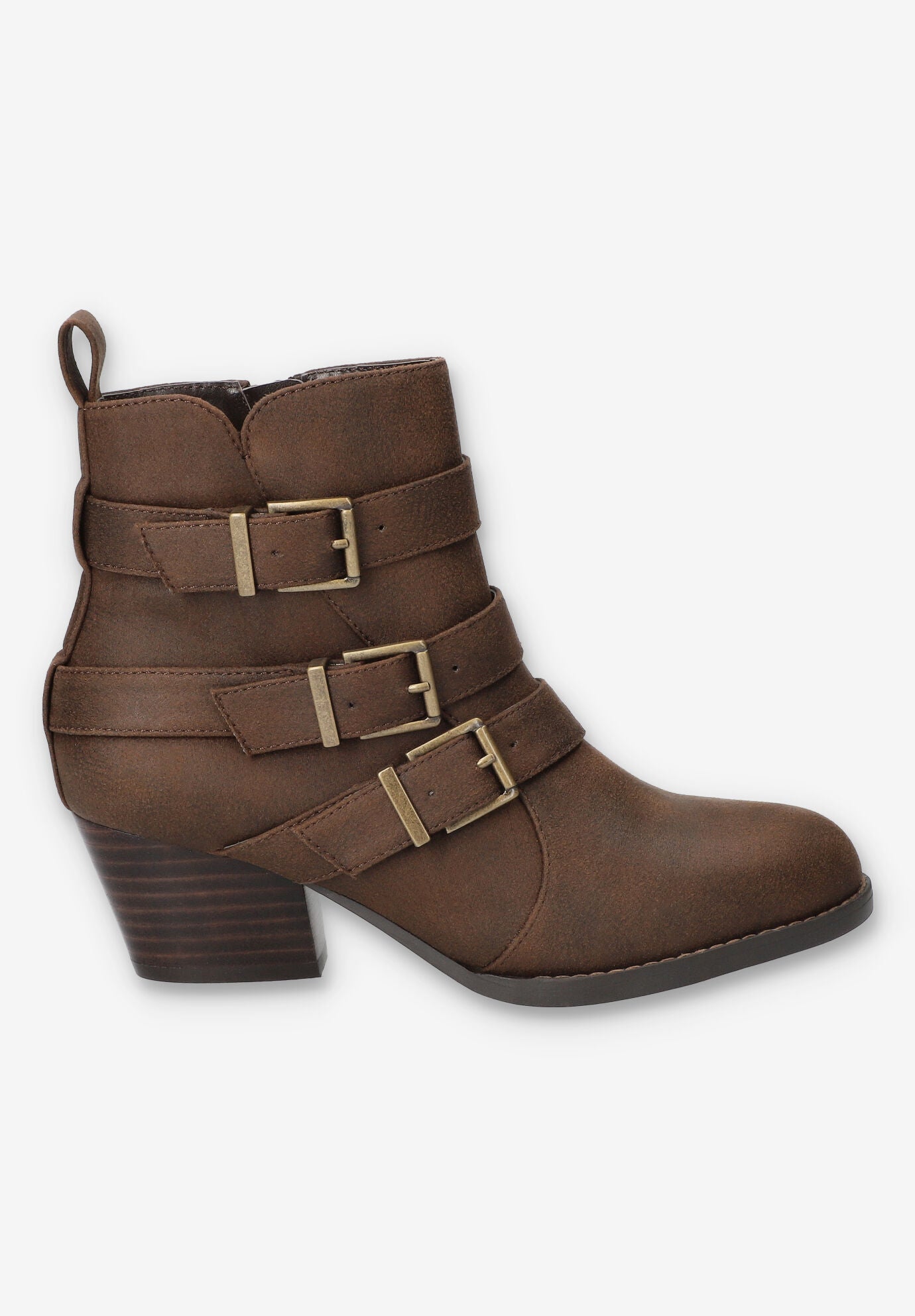 Bowie Ankle Boot, BROWN, alternate image number 2
