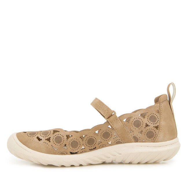 Anne Flat, TAUPE SHIMMER, alternate image number 3