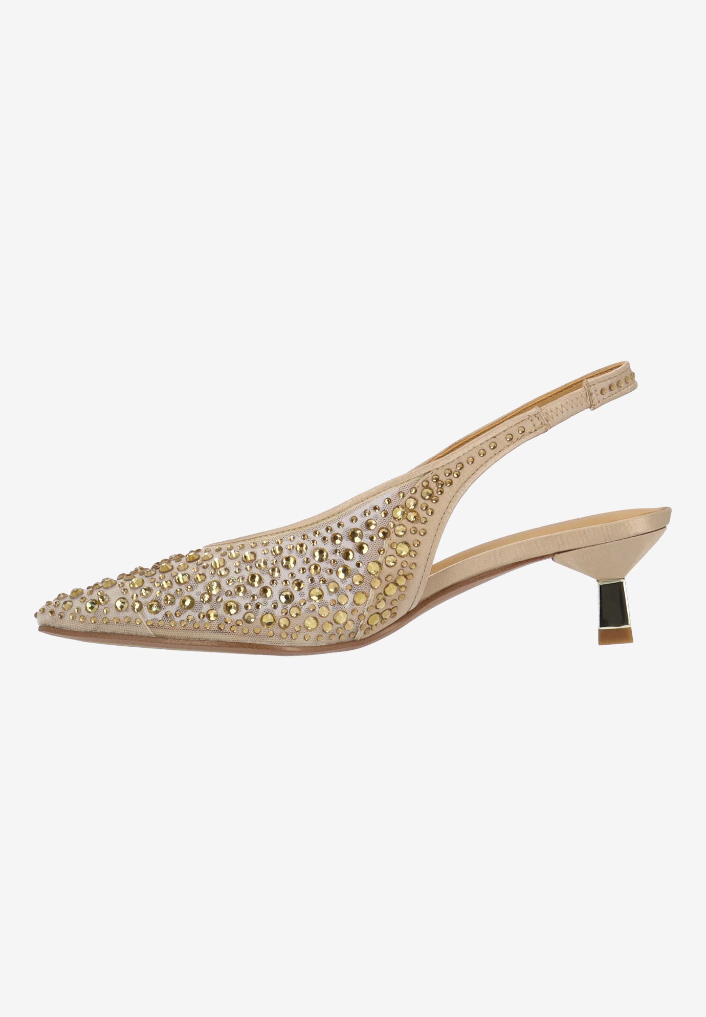 Tressa SlingbackPump, BEIGE, alternate image number 4