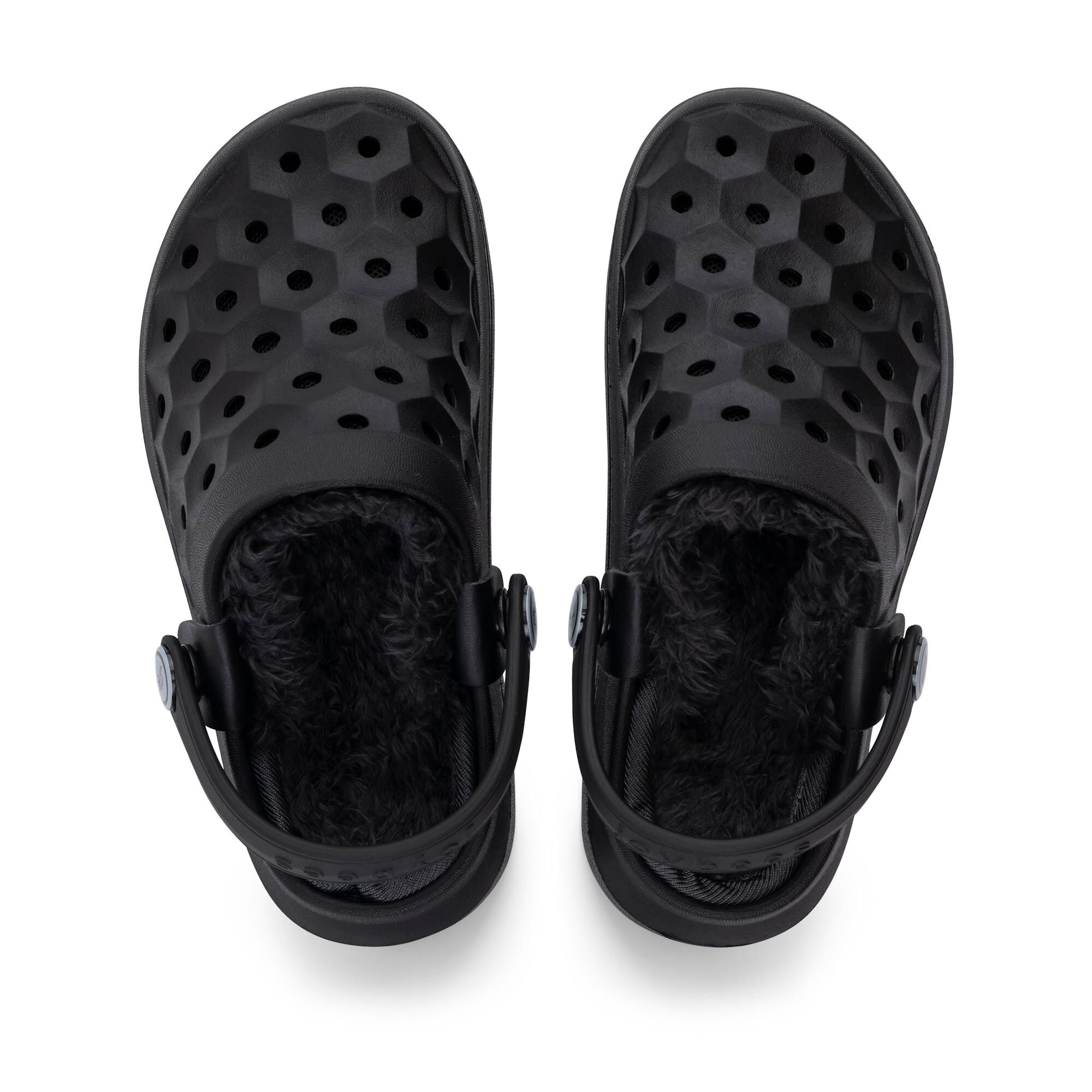 Varsity Lined Clog, BLACK, alternate image number 3