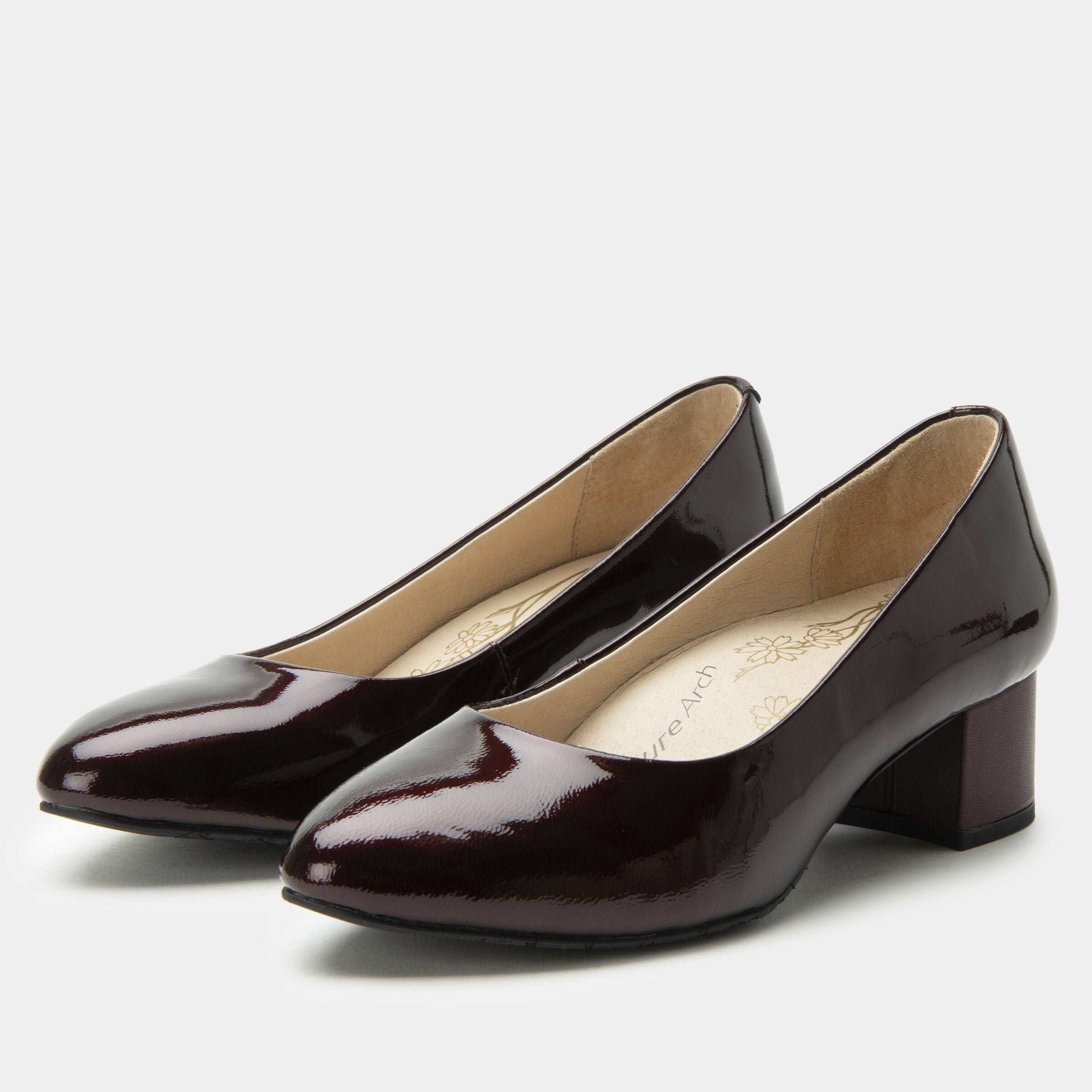 Lisah Almond Toe Dress Pump Heel, RED, hi-res image number 0