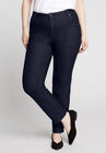Curvie Fit Bootcut Jeans, DARK WASH, hi-res image number null