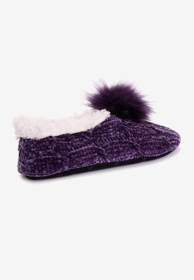 Chenille Ballerina Slipper, , alternate image number null
