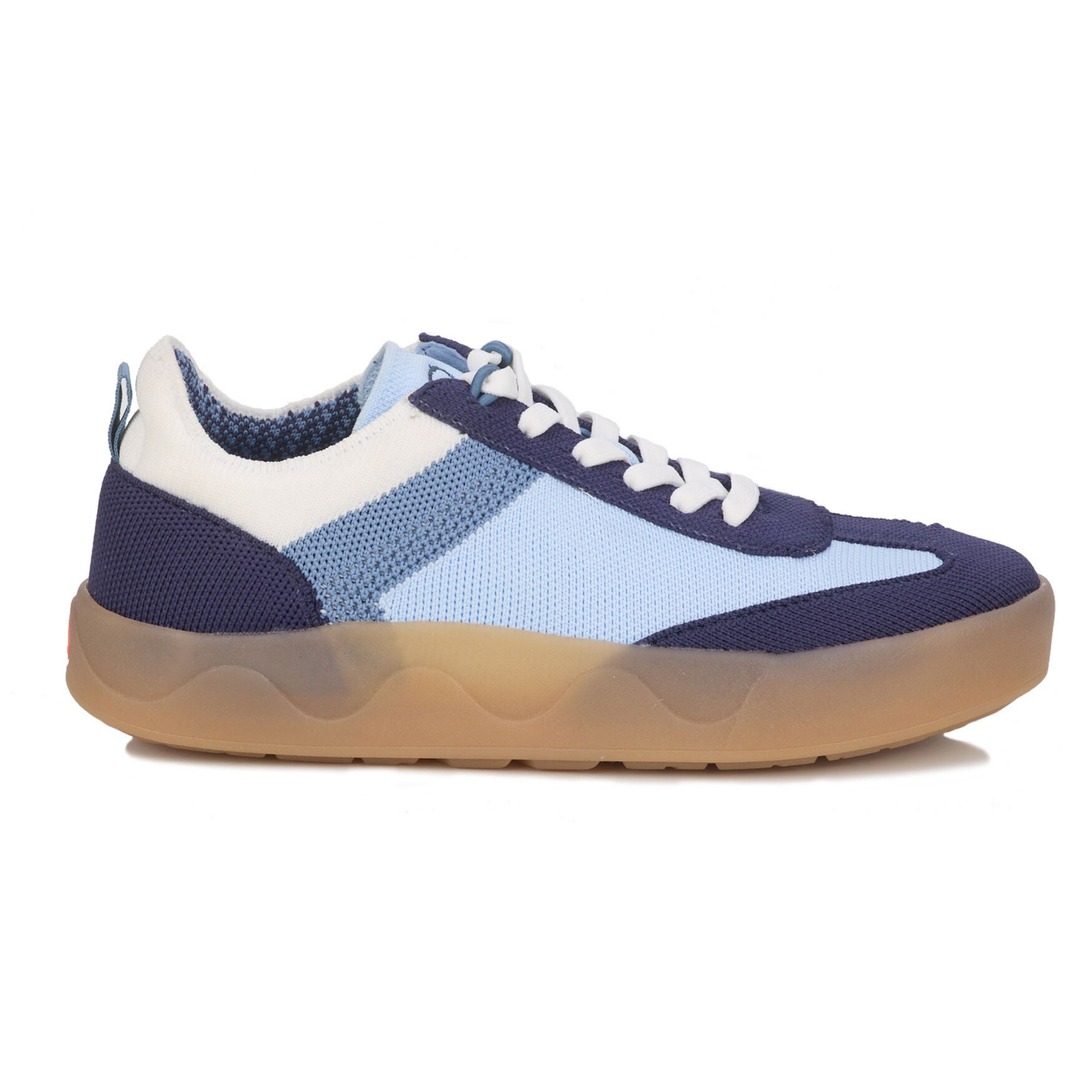 Stella Stretch Knit Sneaker, BLUE, alternate image number 2
