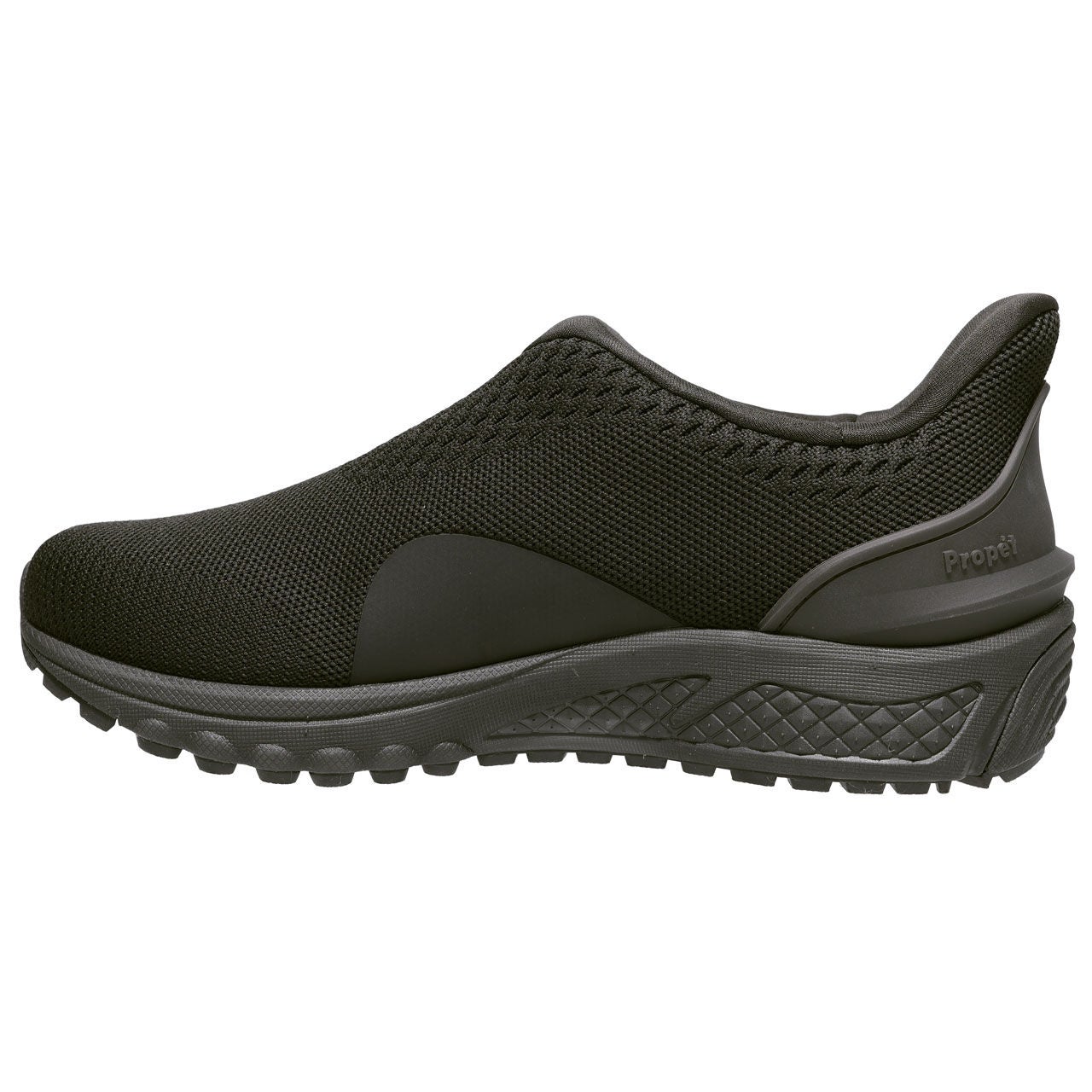 One Velocity Slip On Sneaker, ALL BLACK, alternate image number 4