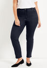 Curvie Fit Straight-Leg Jeans, , alternate image number null