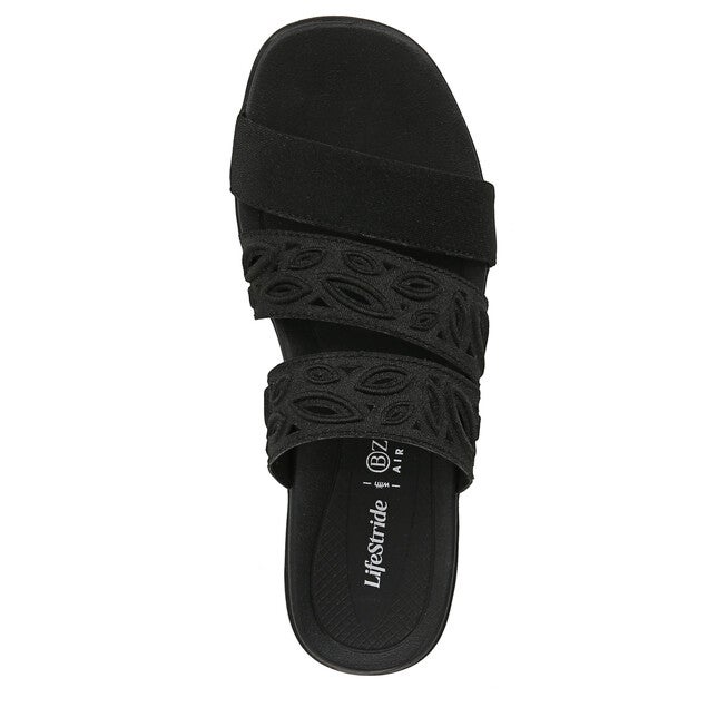 Poppy Sandal, BLACK SHIMMER, alternate image number 6