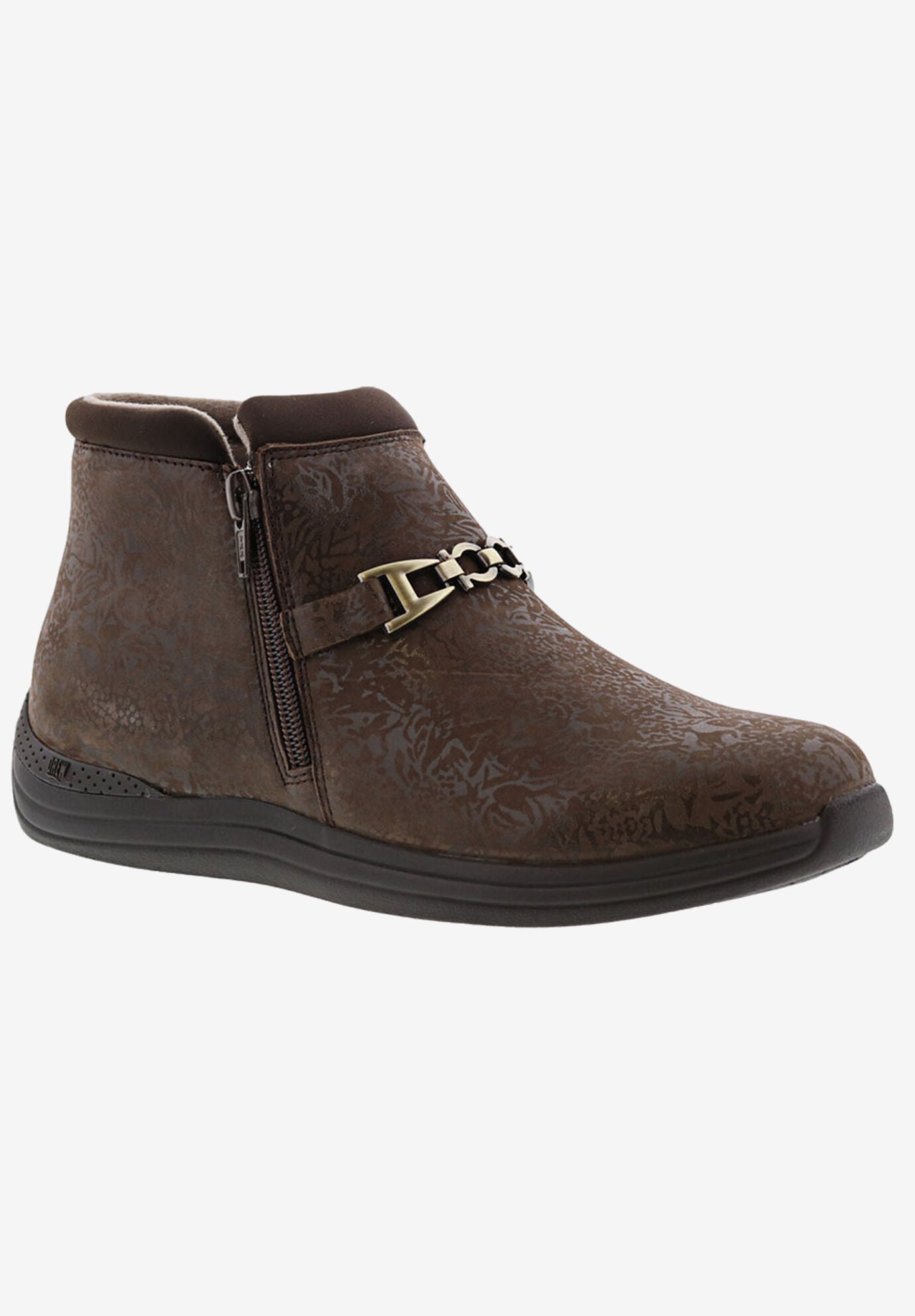 Drew Blossom Boots, BROWN FOIL LEATHER, hi-res image number 0