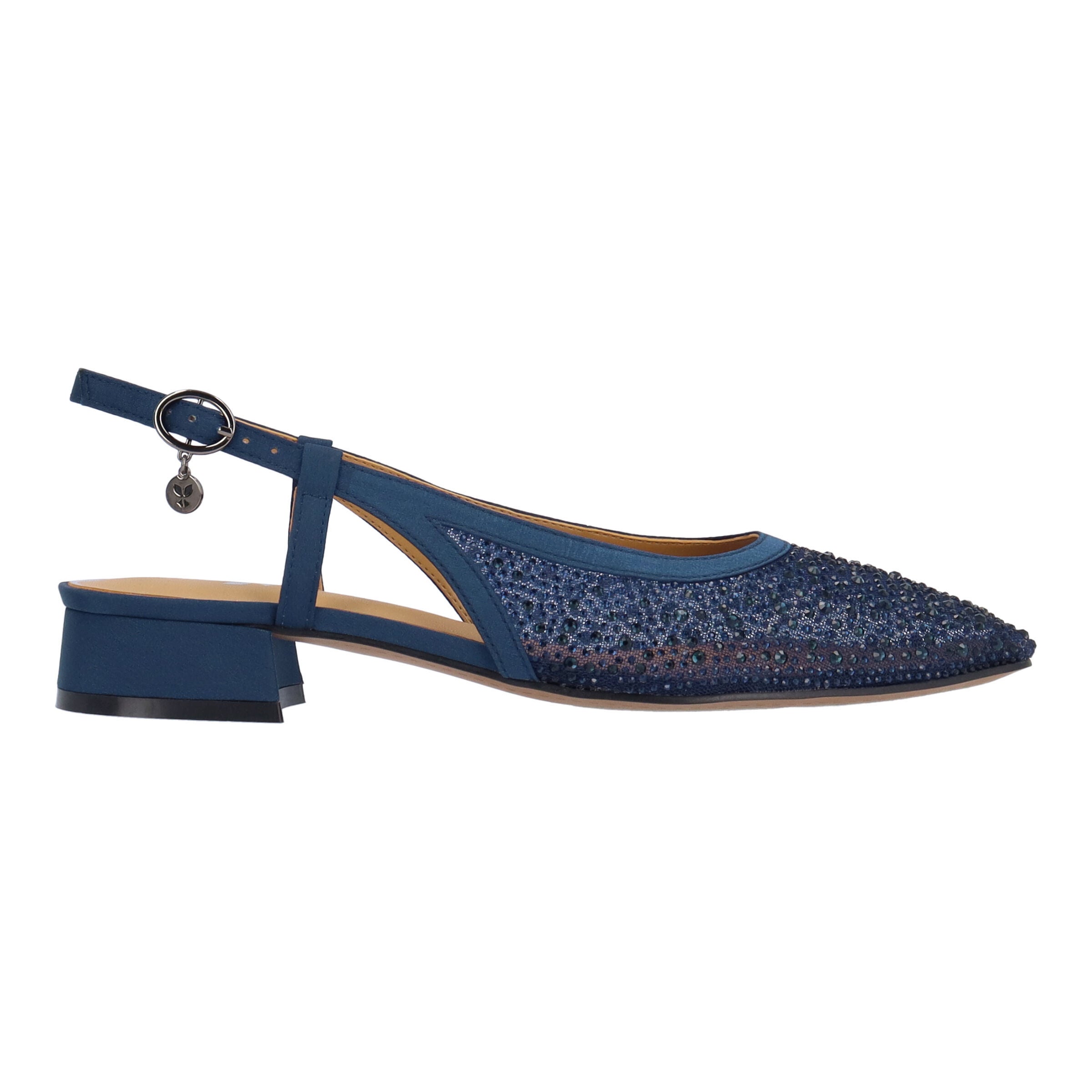 Layton Slingback Pump, NAVY, alternate image number 3