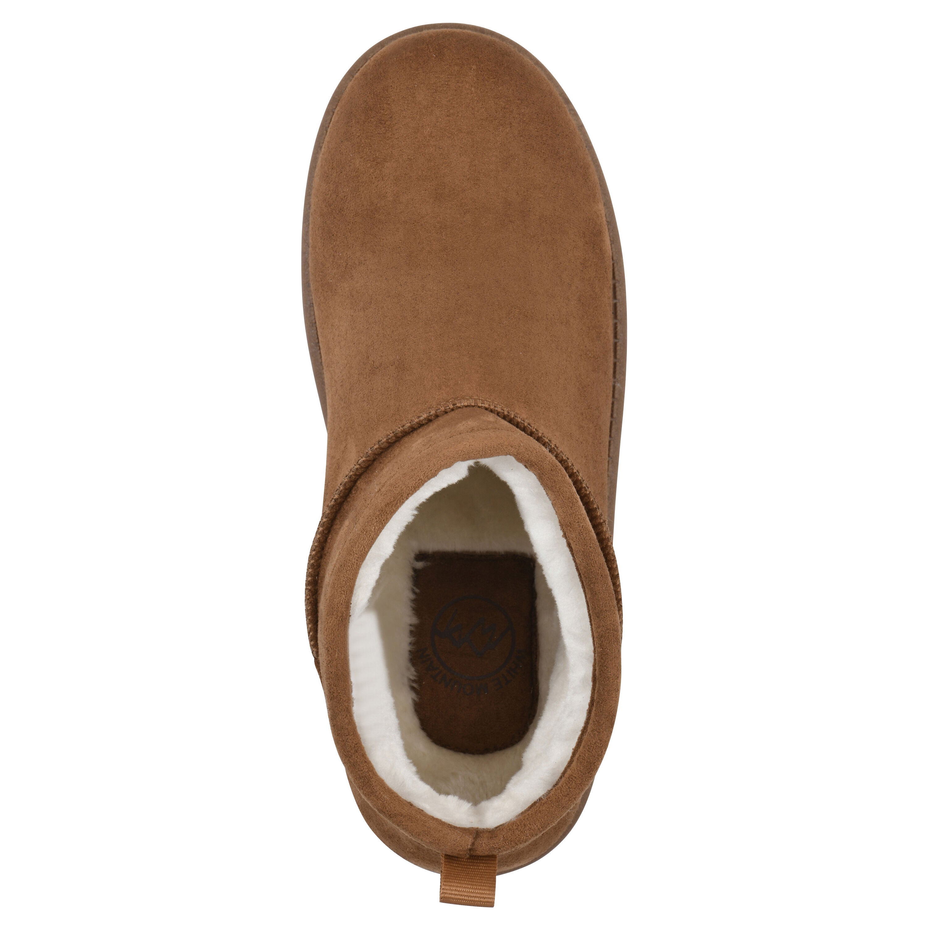 Inspa Faux Fur Bootie, CHESTNUT, alternate image number 4
