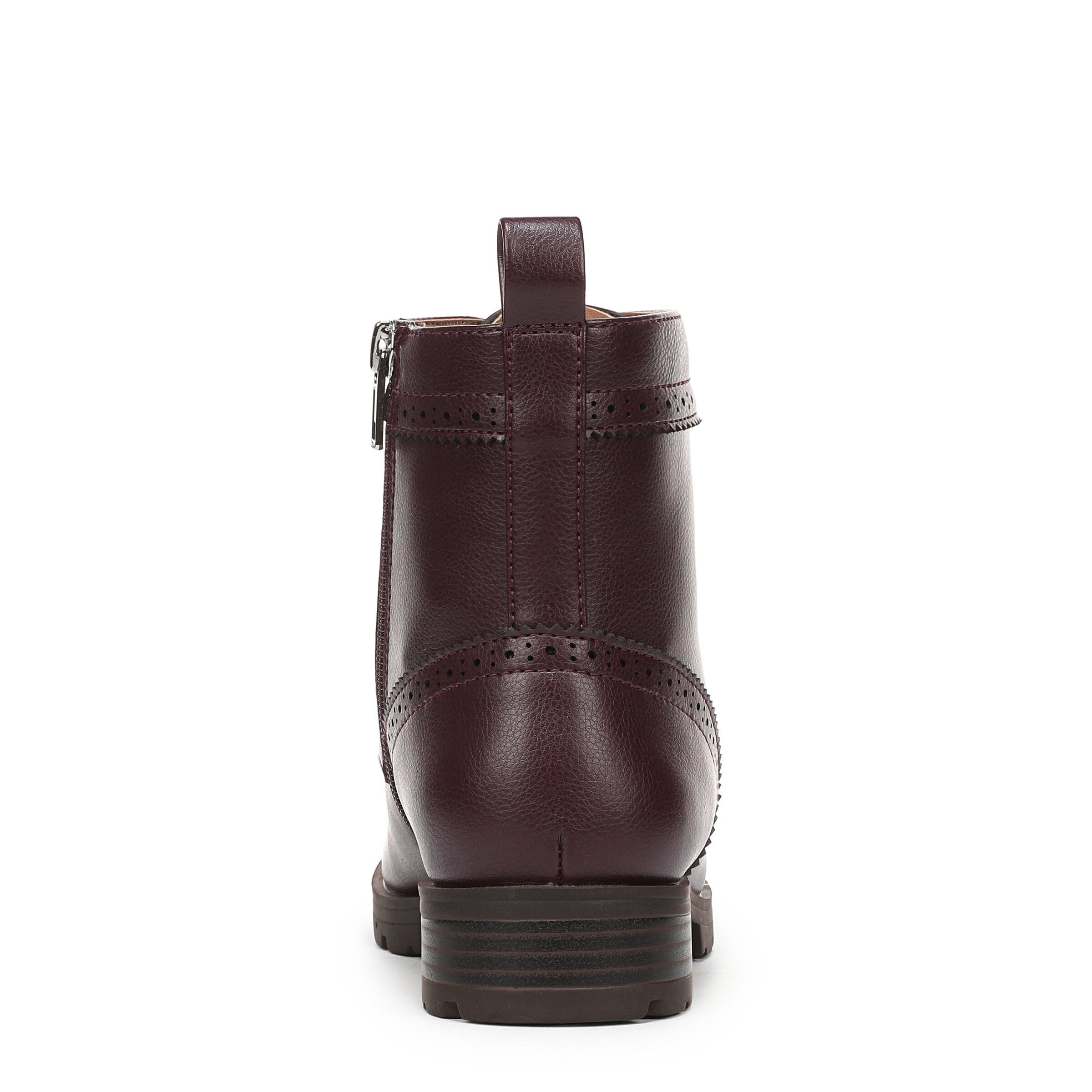 Lena Lace Up Boot, CHOCOLATE PLUM, on-hover image number 1