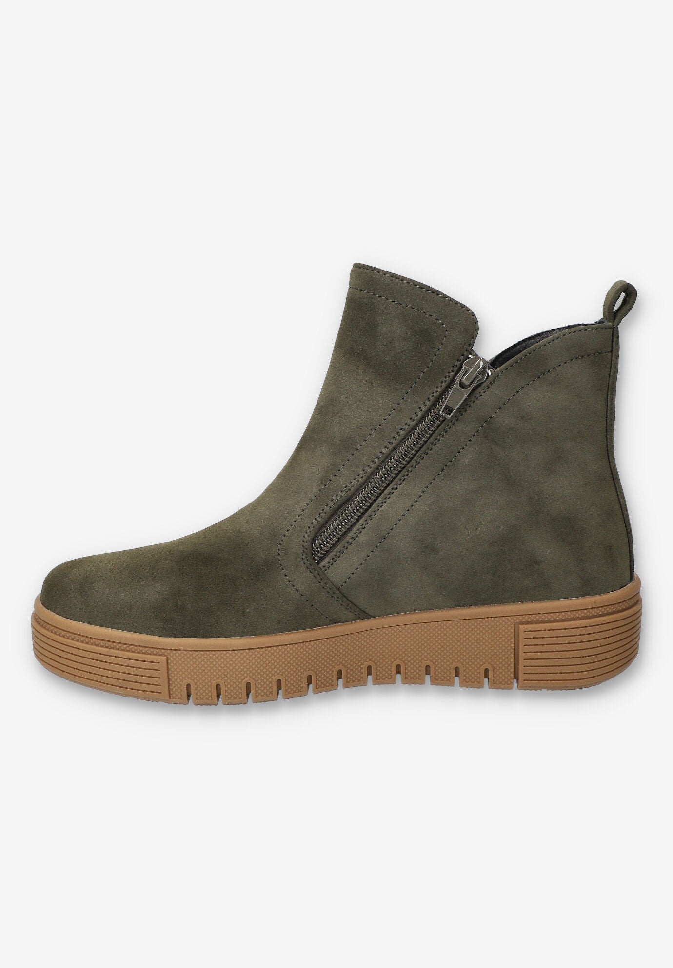 Oaklee Ankle Boot, OLIVE, alternate image number 4