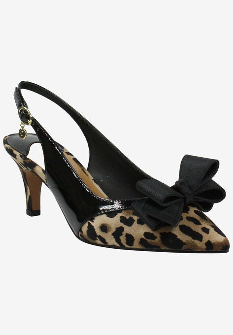Gabino Slingback, BROWN BLACK ANIMAL, hi-res image number null