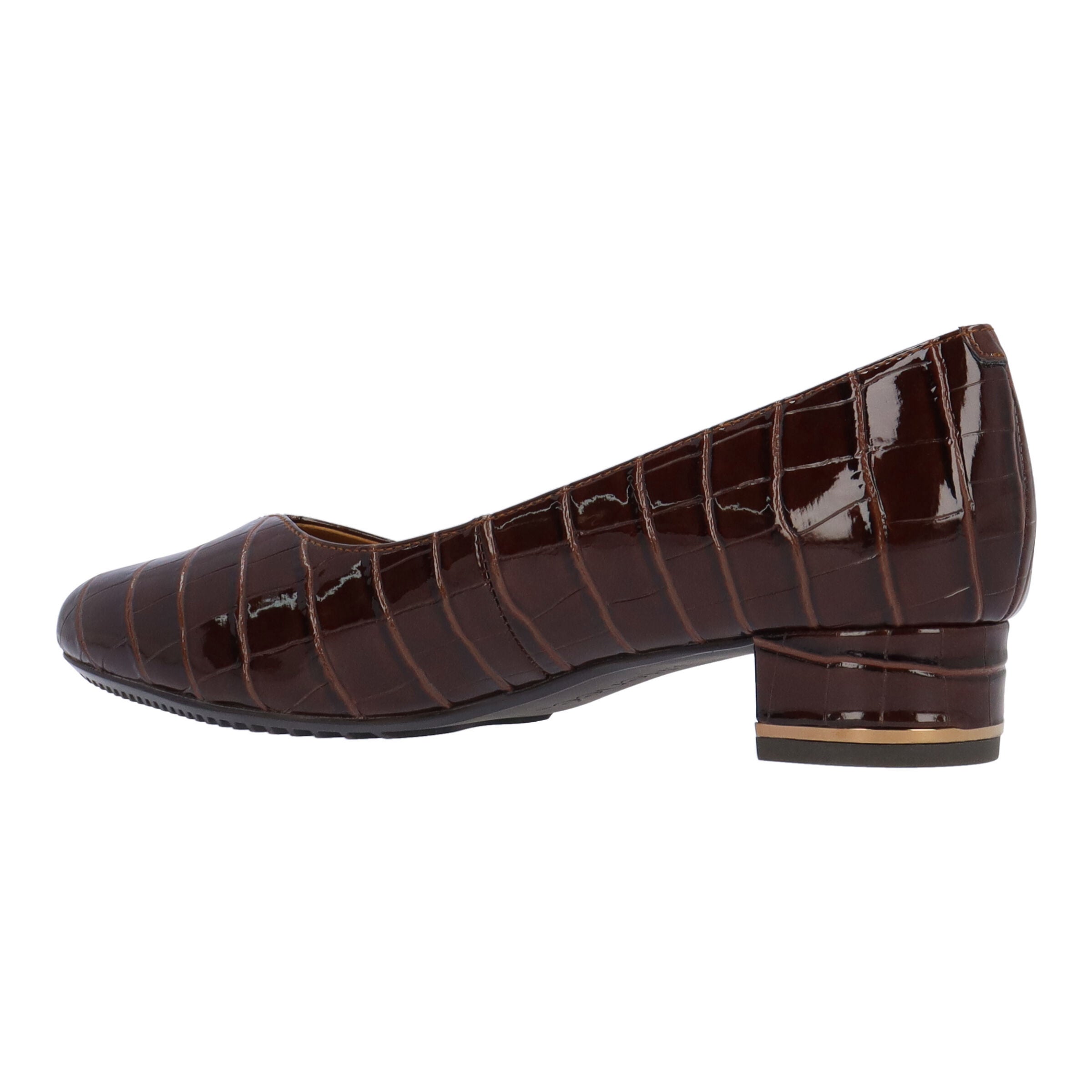 Bambalina Slip-On Pump, BROWN, alternate image number 5