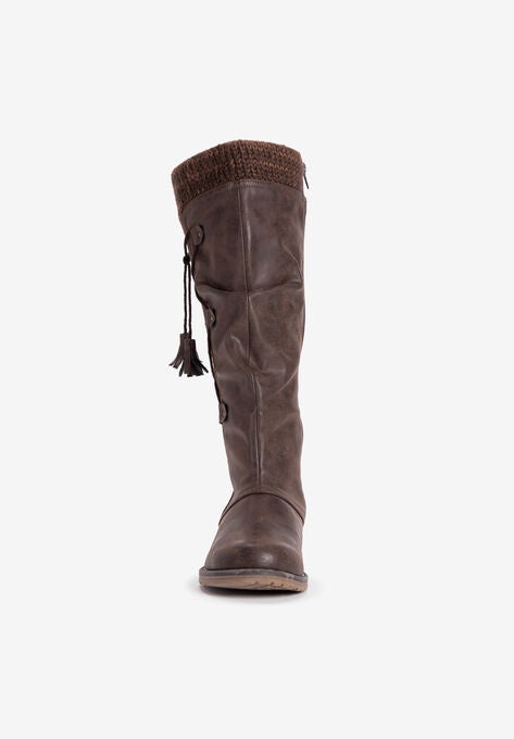 Bianca Water Resistant Knee High Boot, , alternate image number null