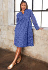 Eyelet Shirtdress, BLUE HAZE, hi-res image number null
