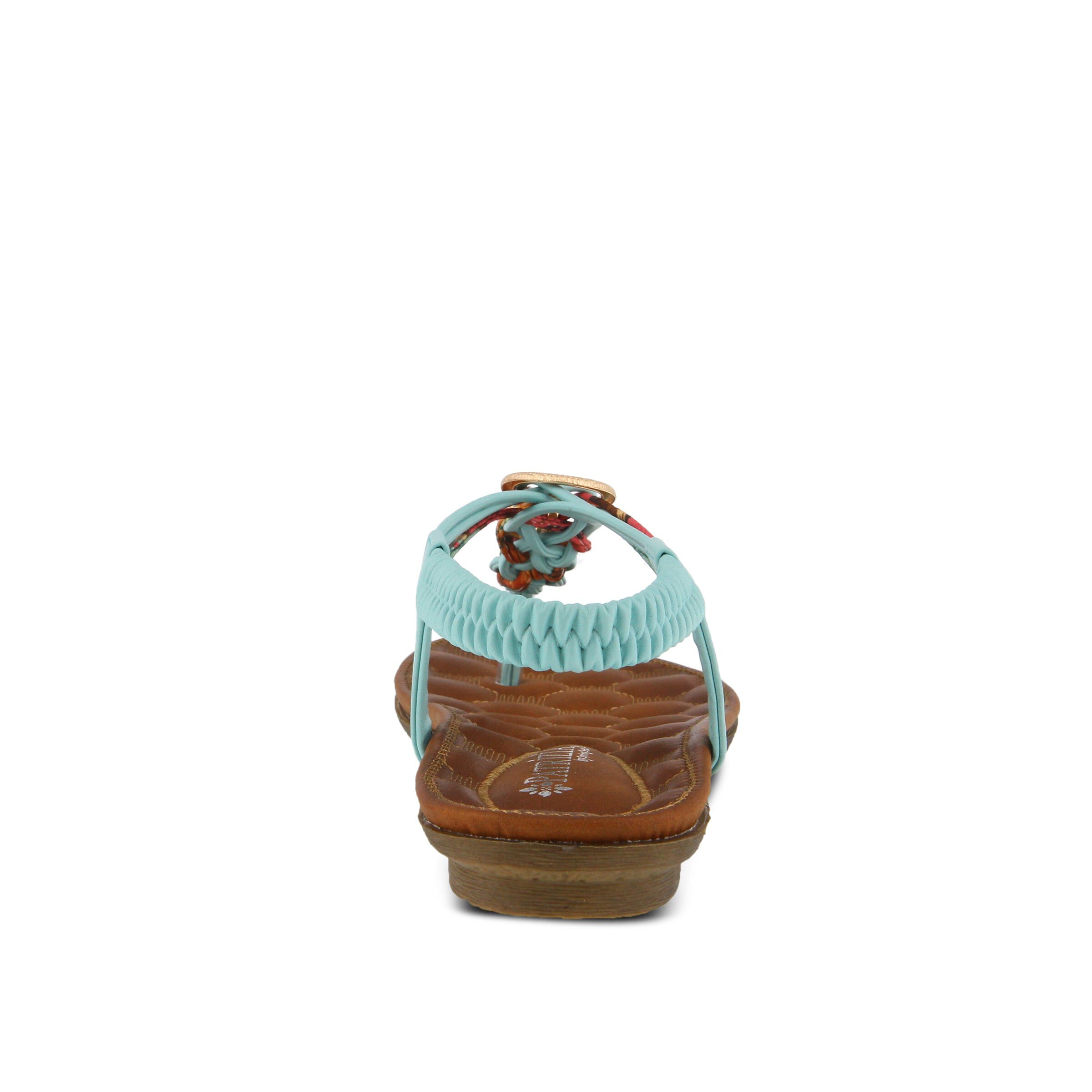 Gadelina T-Strap Thong Sandal, MINT GREEN, on-hover image number 1
