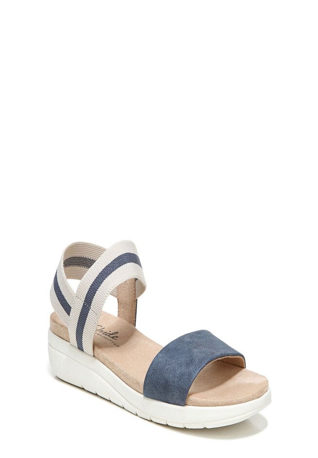 Pure Sandals, NAVY ALMOND, hi-res image number 0