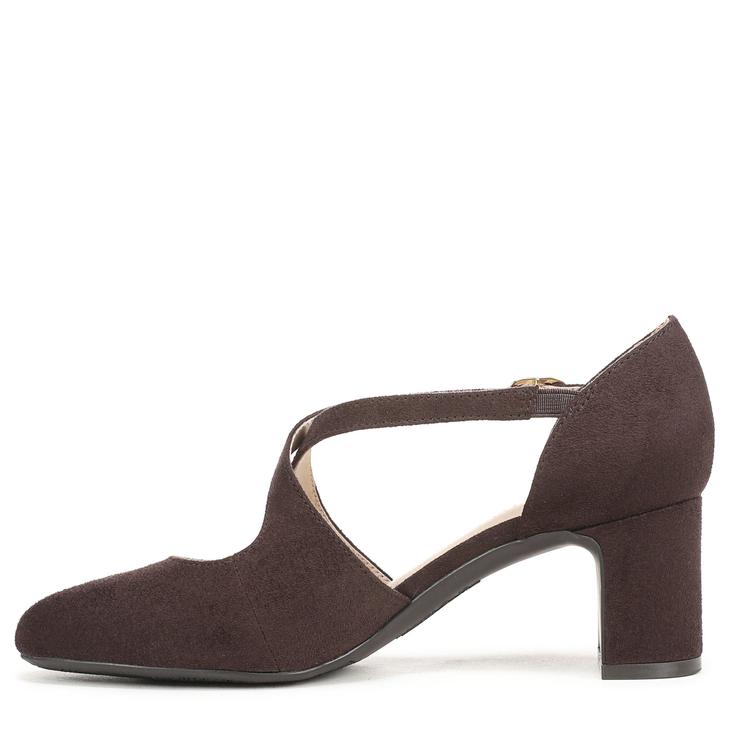 Tracy Strappy Pump, DARK CHOCOLATE, alternate image number 5