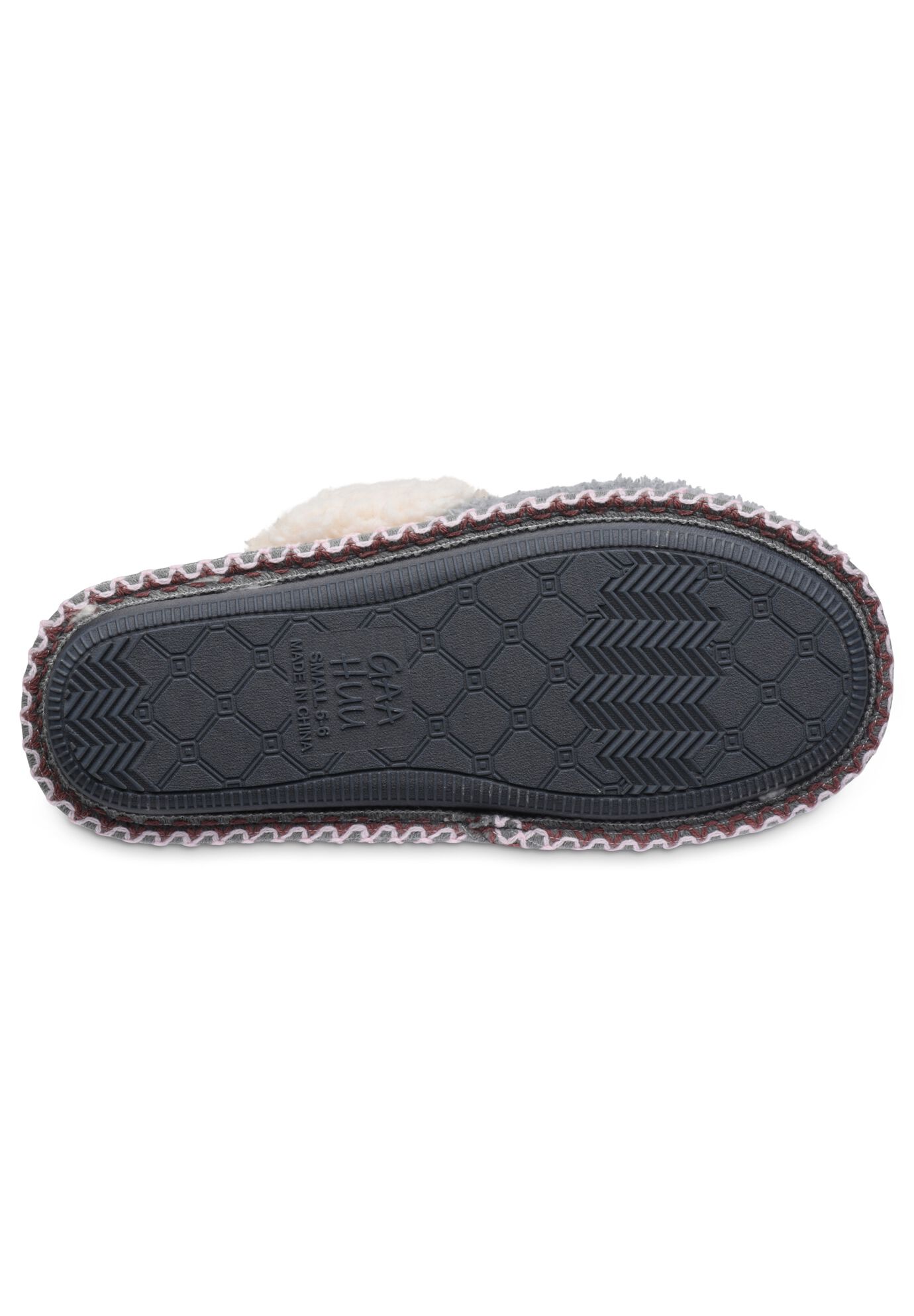Cozee Fleece Mocassin Scuff Slipper, , alternate image number 4