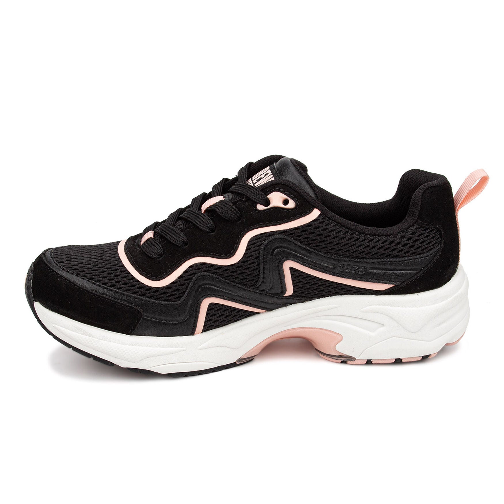 Felicity Arch Support Sneaker, BLACK PINK, alternate image number 3