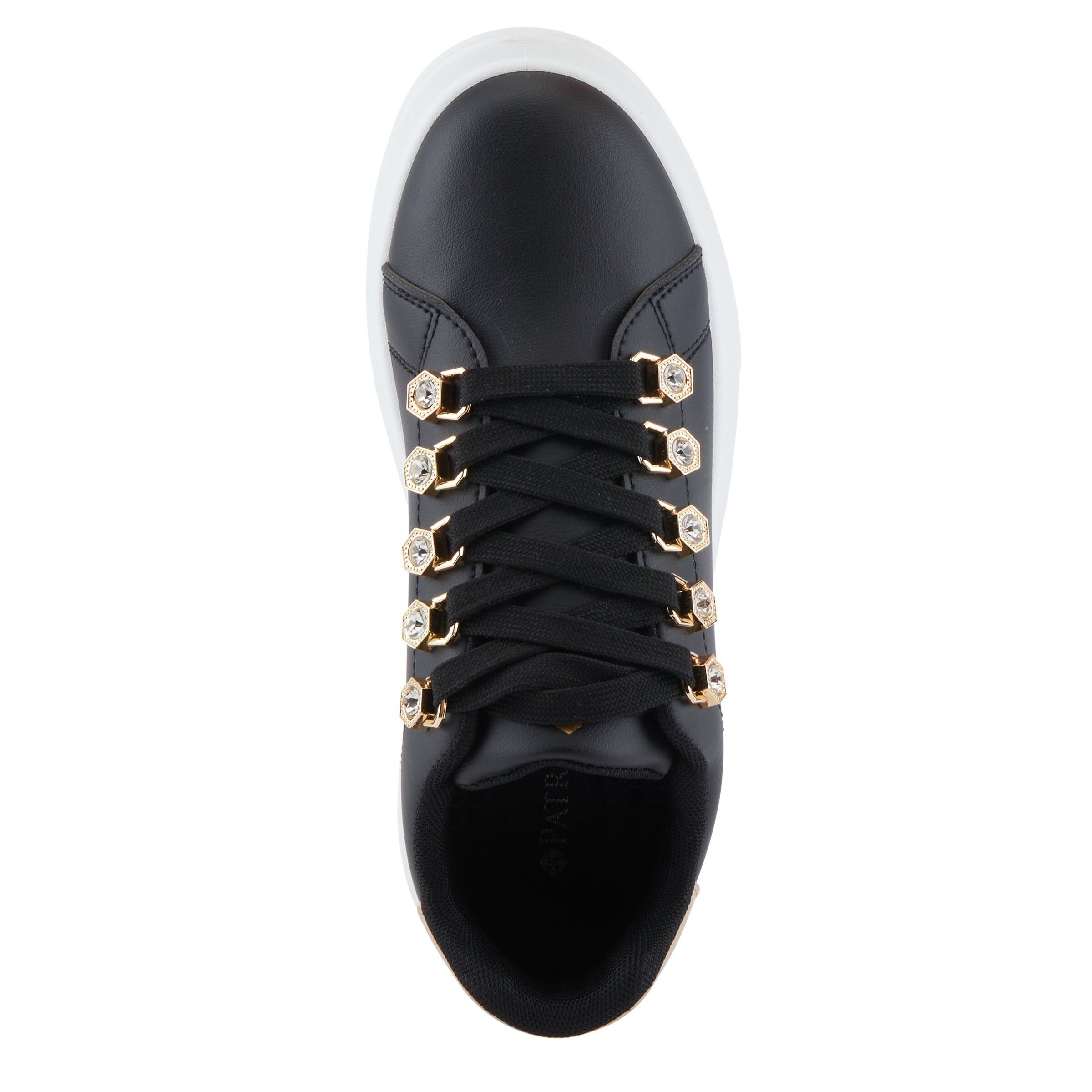 Leontine Fashion Sneaker, BLACK, alternate image number 3