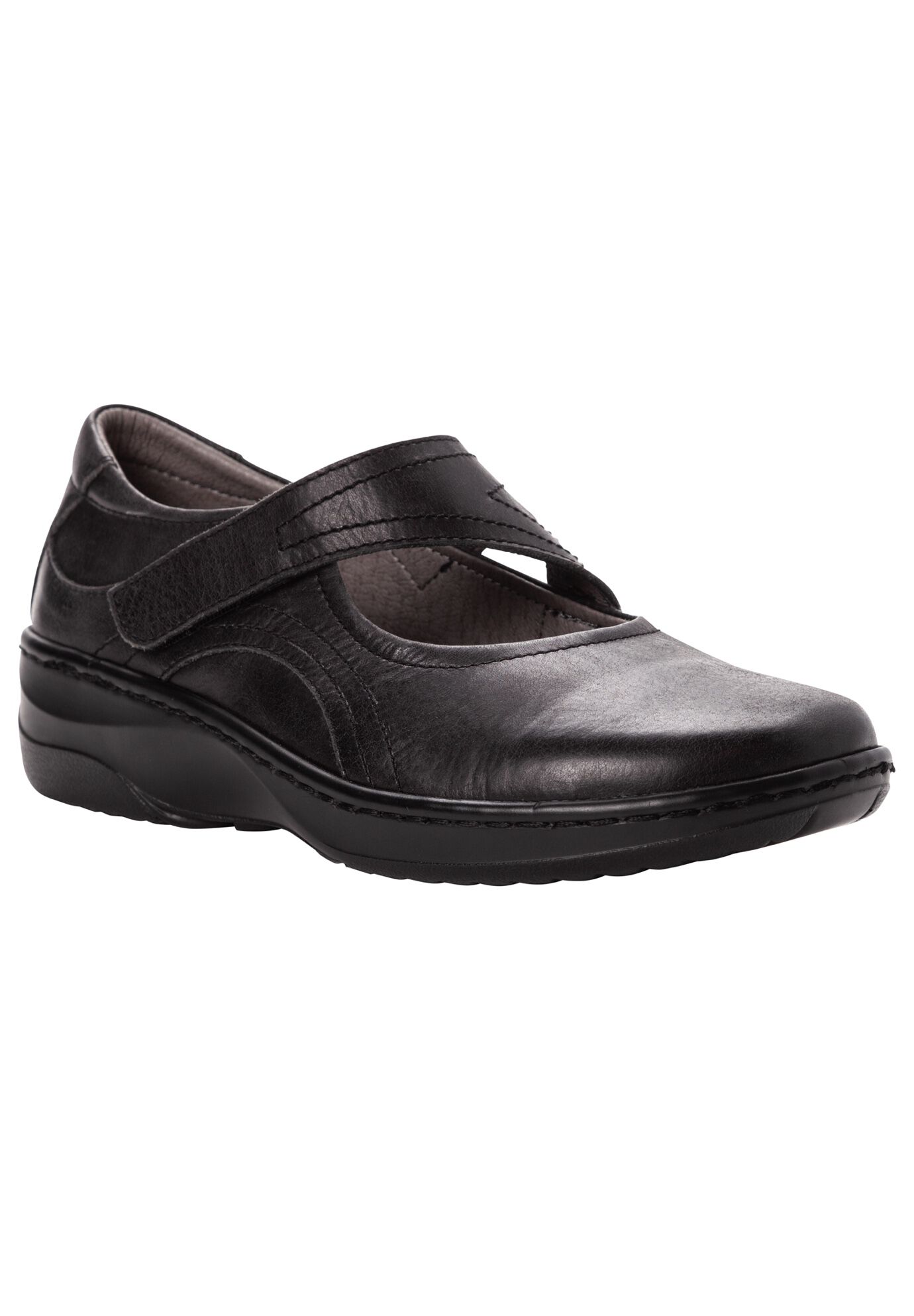 Golda Mary Jane Flat , BLACK, hi-res image number 0
