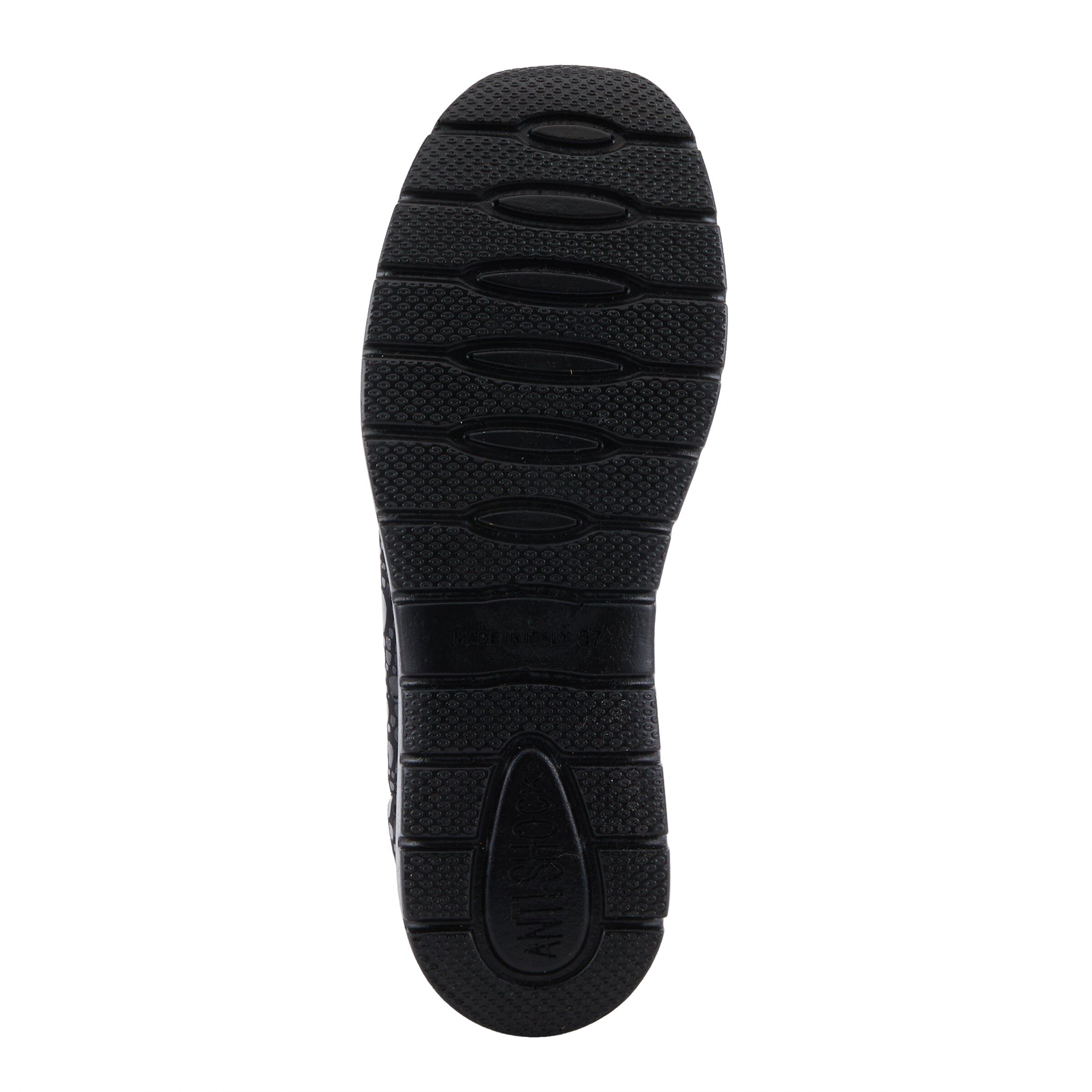 Anisia-Croco Flat Shoes, BLACK, alternate image number 5