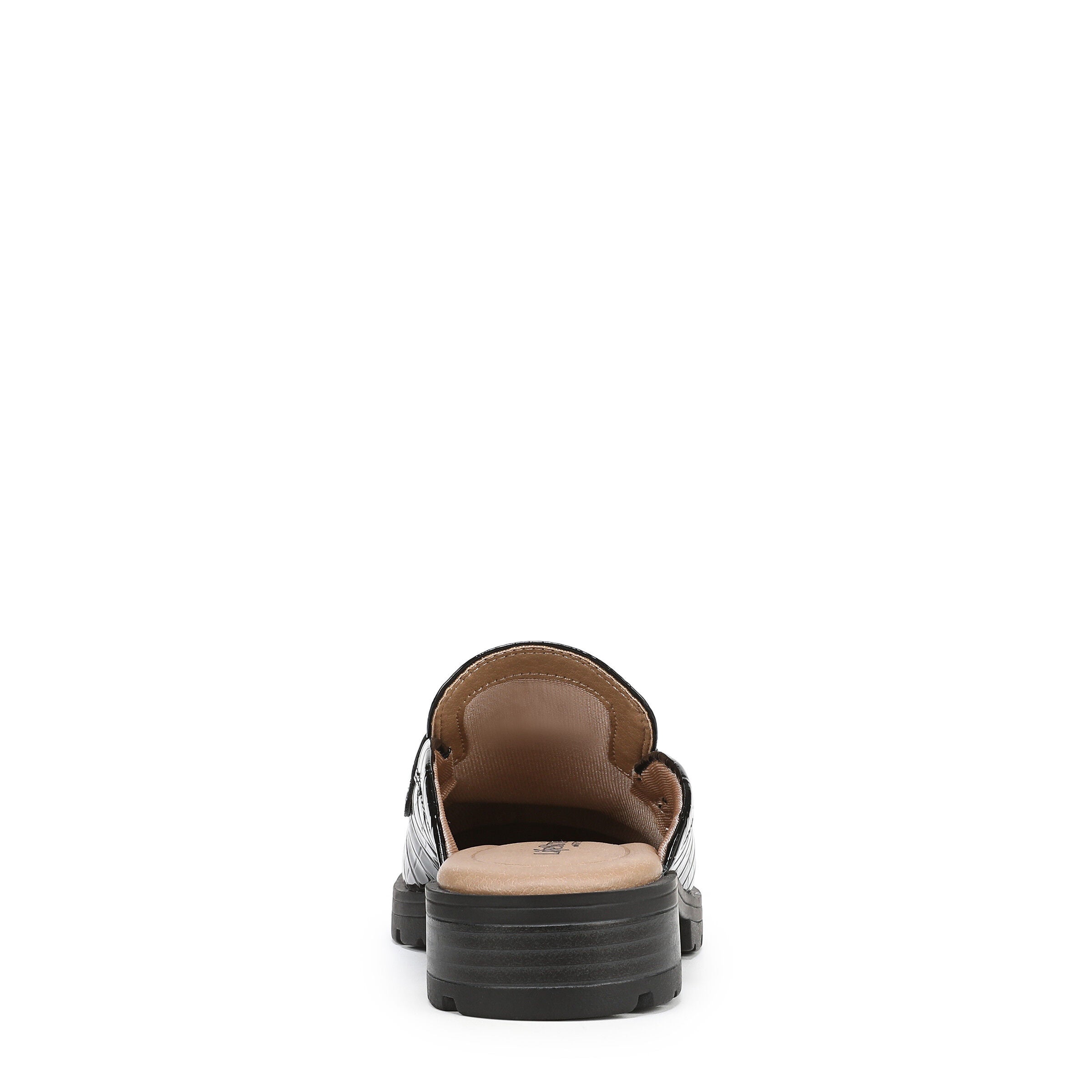 London Slip-On Mule Loafer, BLACK, on-hover image number 1