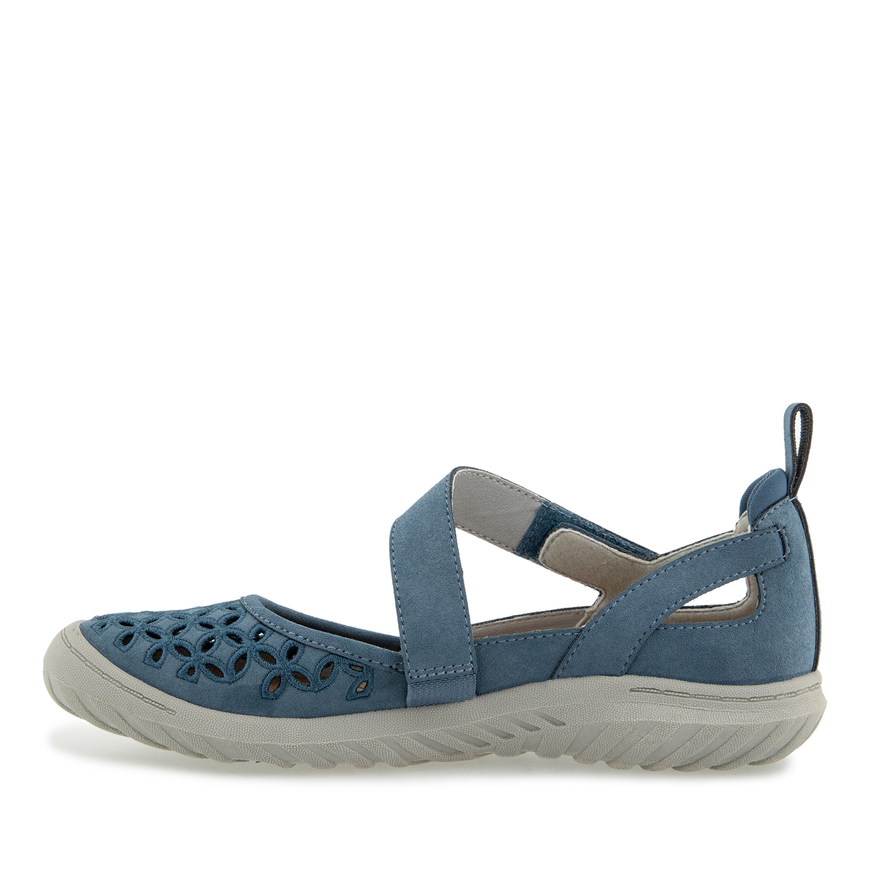 Bianca Hook and Loop Mary Jane, DENIM, alternate image number 3