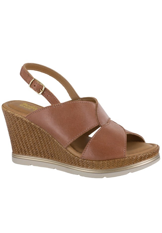 Pep-Italy Sandal , BROWN LEATHER, hi-res image number 0