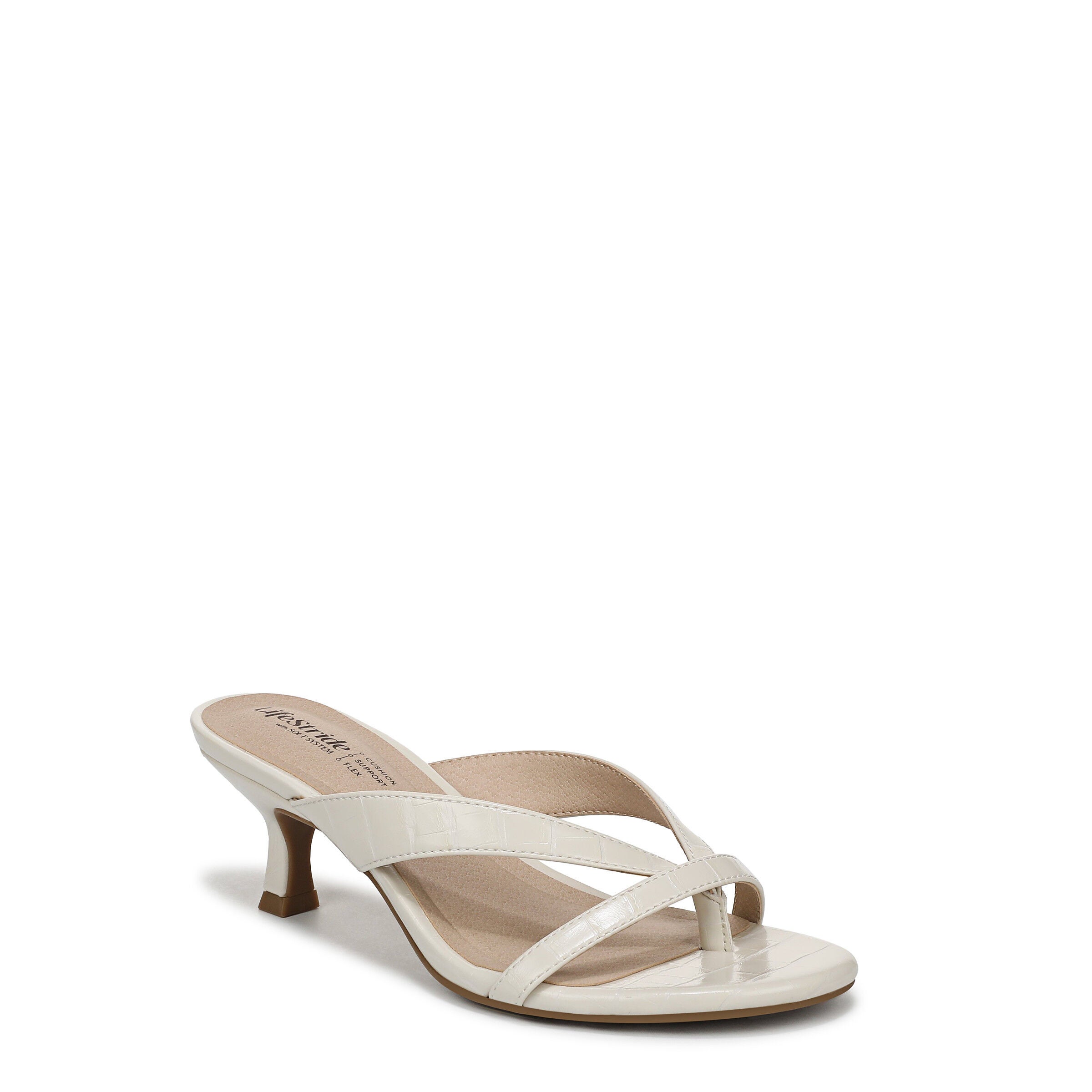 Navine Thong Sandal, BONE, hi-res image number 0