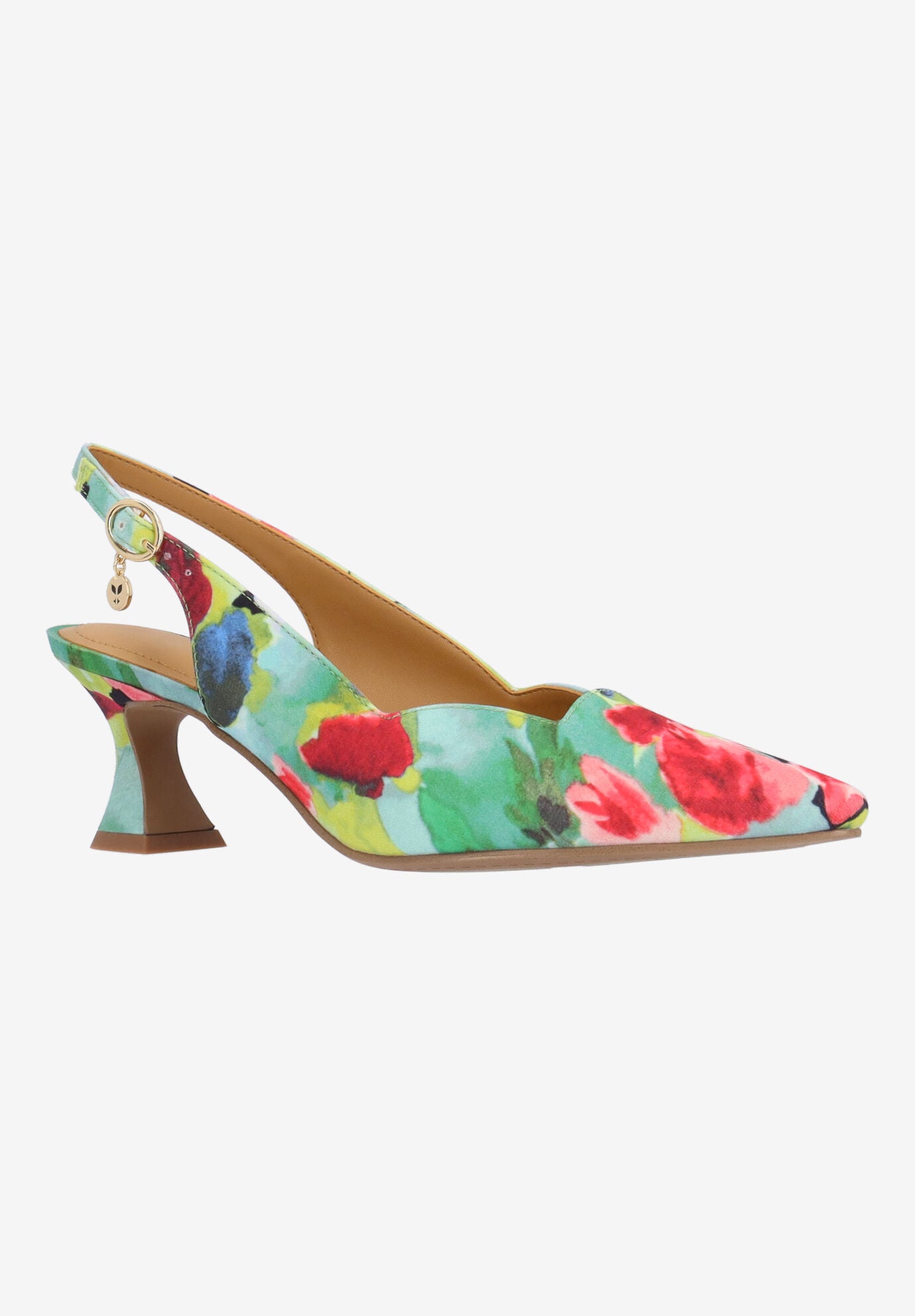 Anara Slingback Pump, GREEN, hi-res image number 0