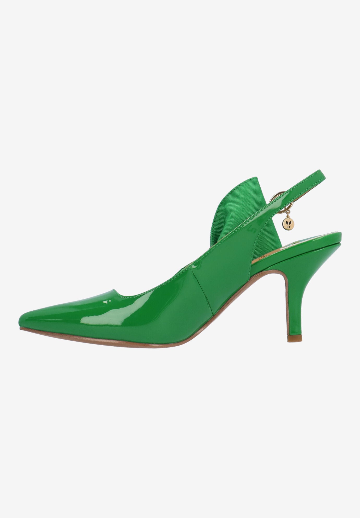 Rowin Slingback Pump, GREEN, alternate image number 5
