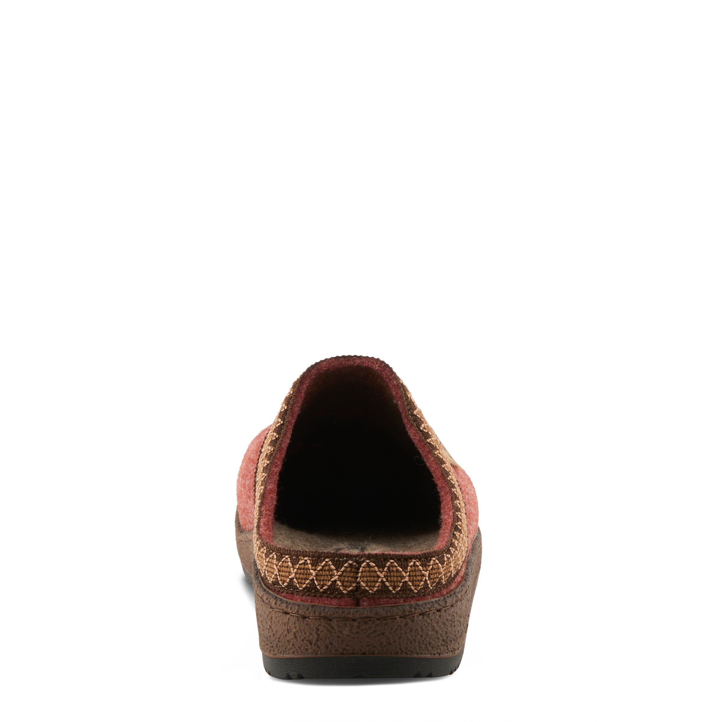 Snuggee Clog Slipper, RUST, on-hover image number 1