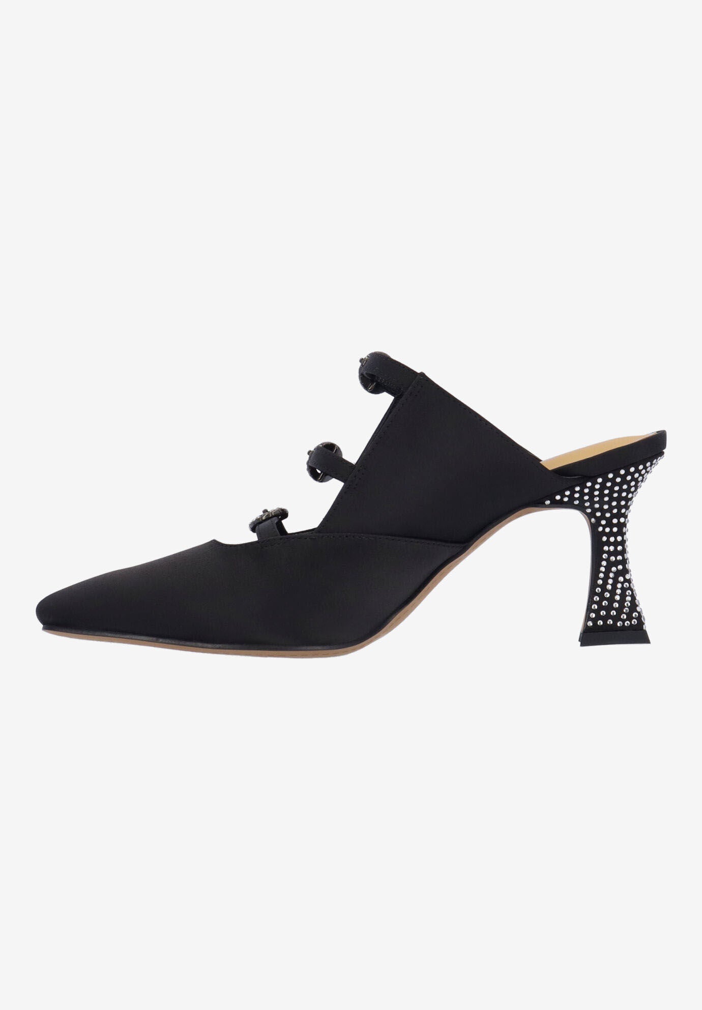 Soyer Slip-On Pump, BLACK, alternate image number 4