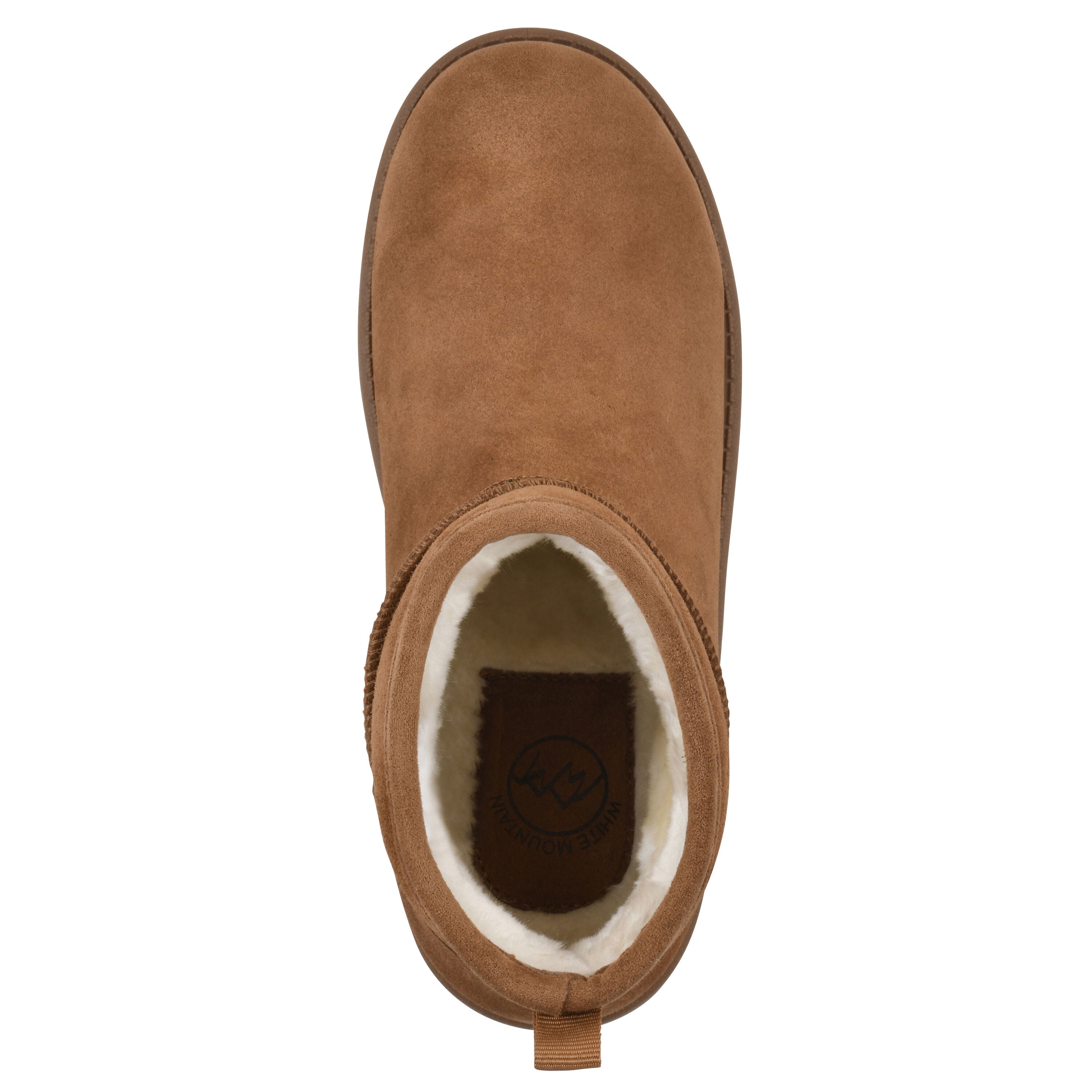 Inspo Faux Fur Leather Bootie, WHISKEY SUEDE, alternate image number 4