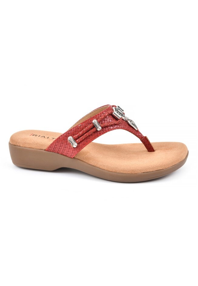 Bailee Sandal , RED WOVEN, hi-res image number 0