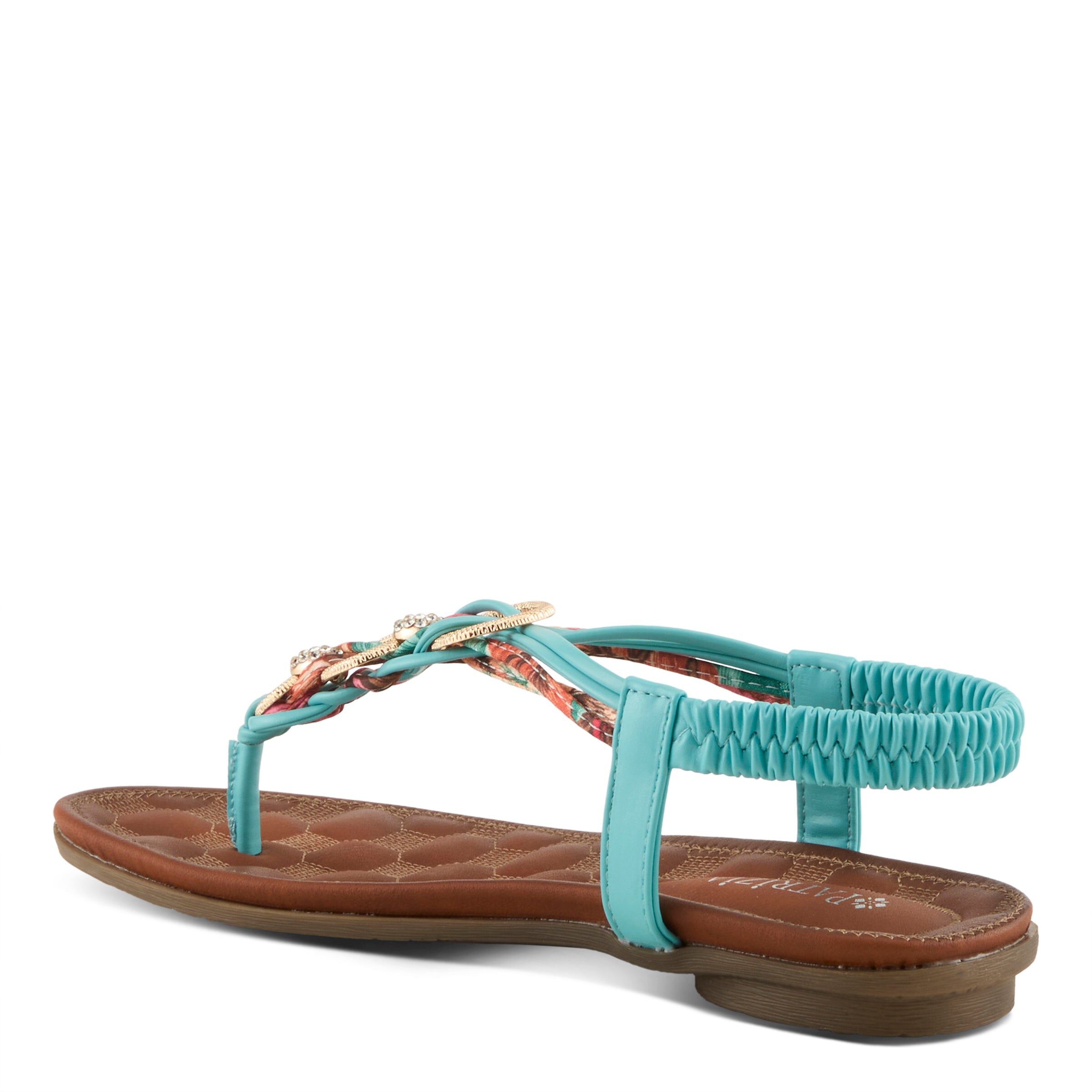 Gadelina T-Strap Thong Sandal, MINT GREEN, alternate image number 6