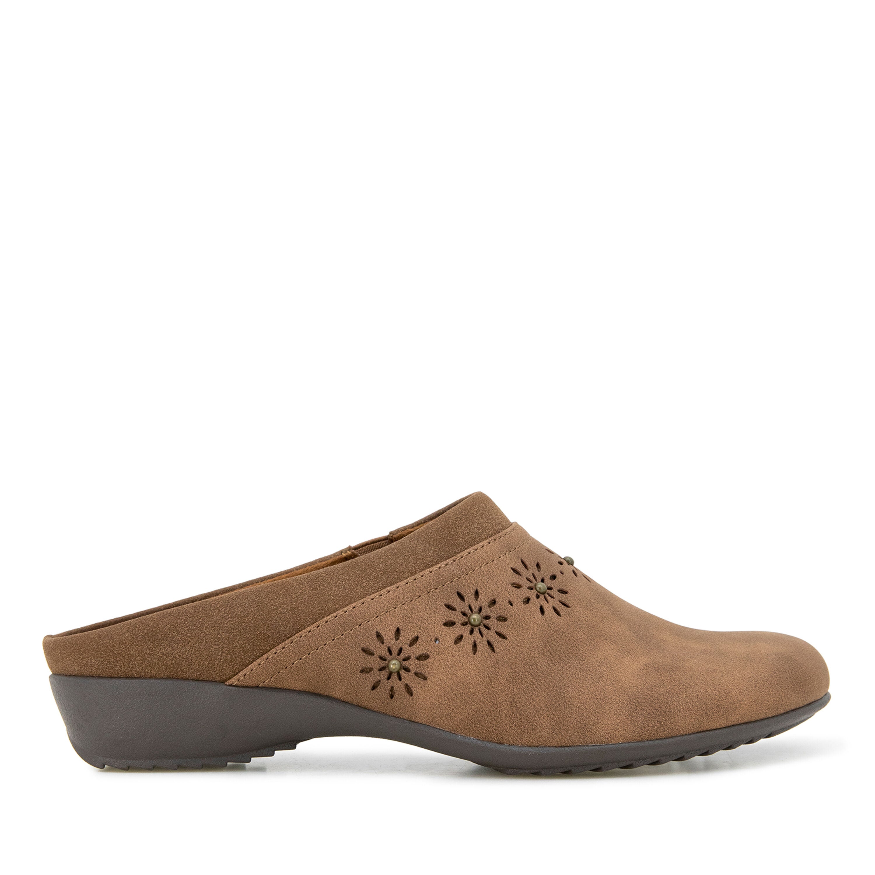 Vista Silp-On Mule, BROWN, alternate image number 2