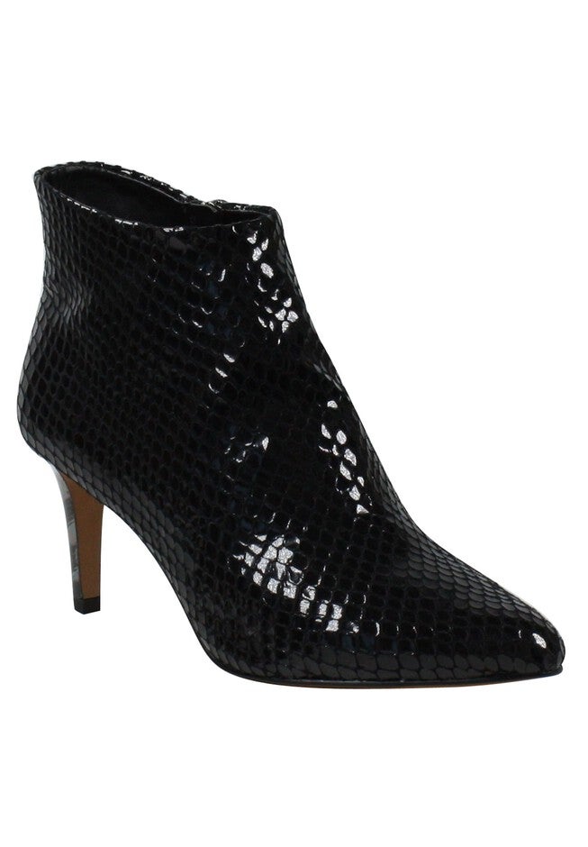 Ranae Booties , BLACK SNAKE PRINT, hi-res image number 0