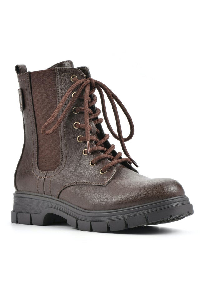 Chevy Bootie, DARK BROWN SMOOTH, hi-res image number null
