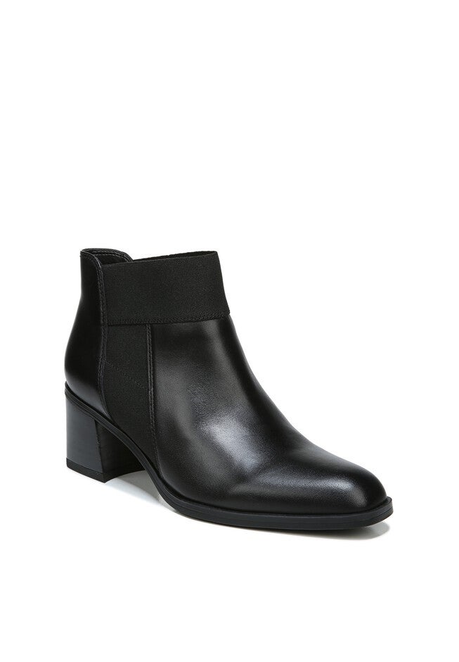 Story Bootie , BLACK LEATHER, hi-res image number null