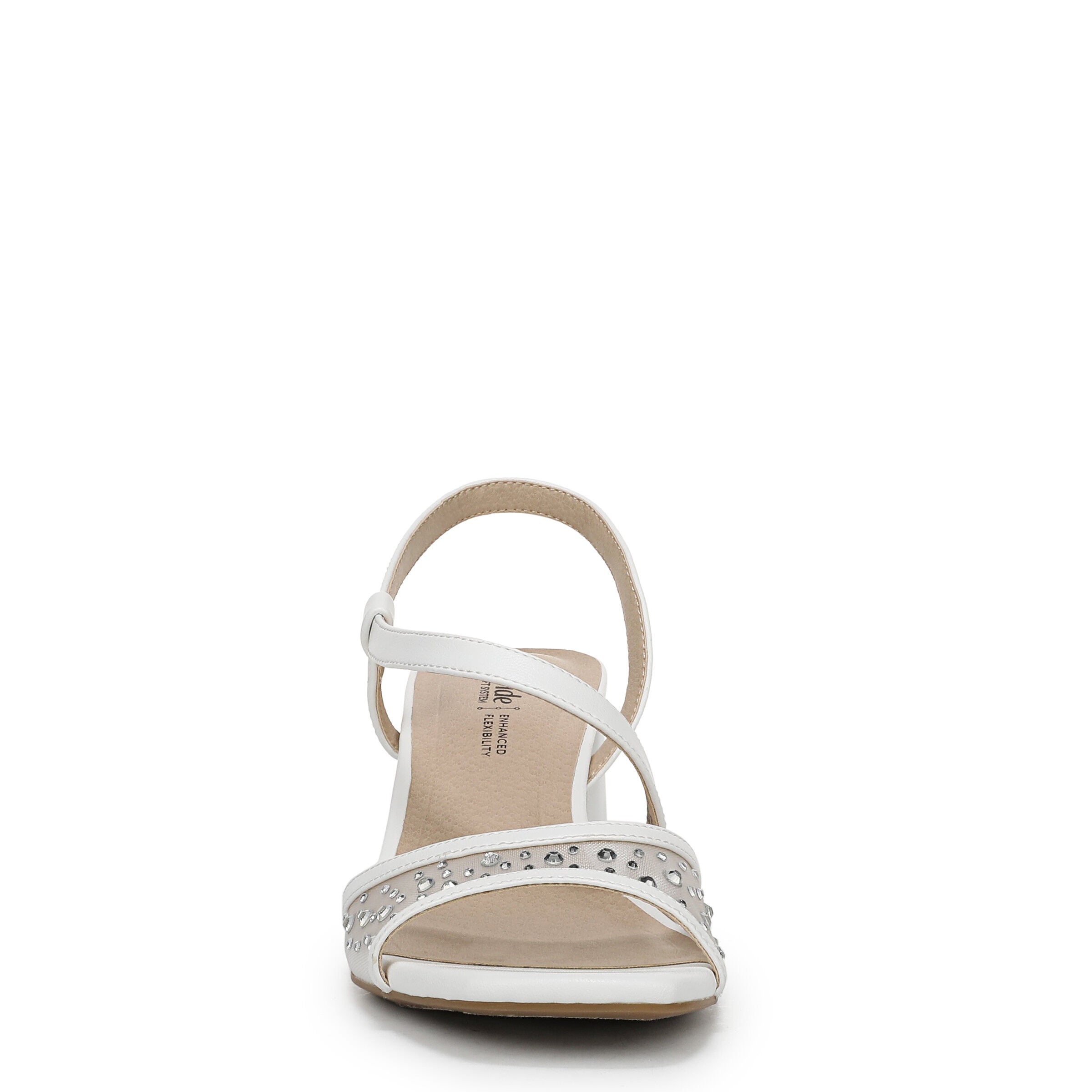 Cheyenne Slingback Sandal, WHITE, alternate image number 4